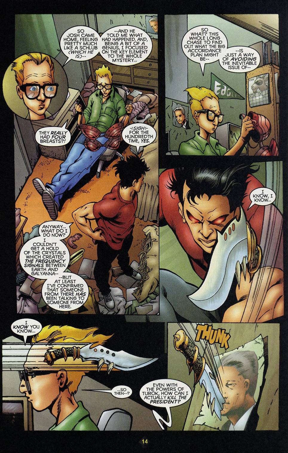 Read online Turok comic -  Issue #1 - 12