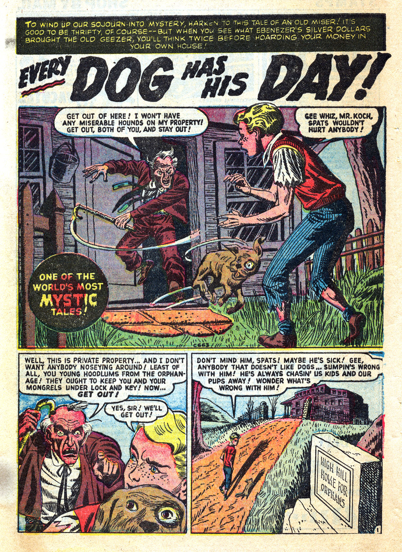 Read online Mystic (1951) comic -  Issue #23 - 28