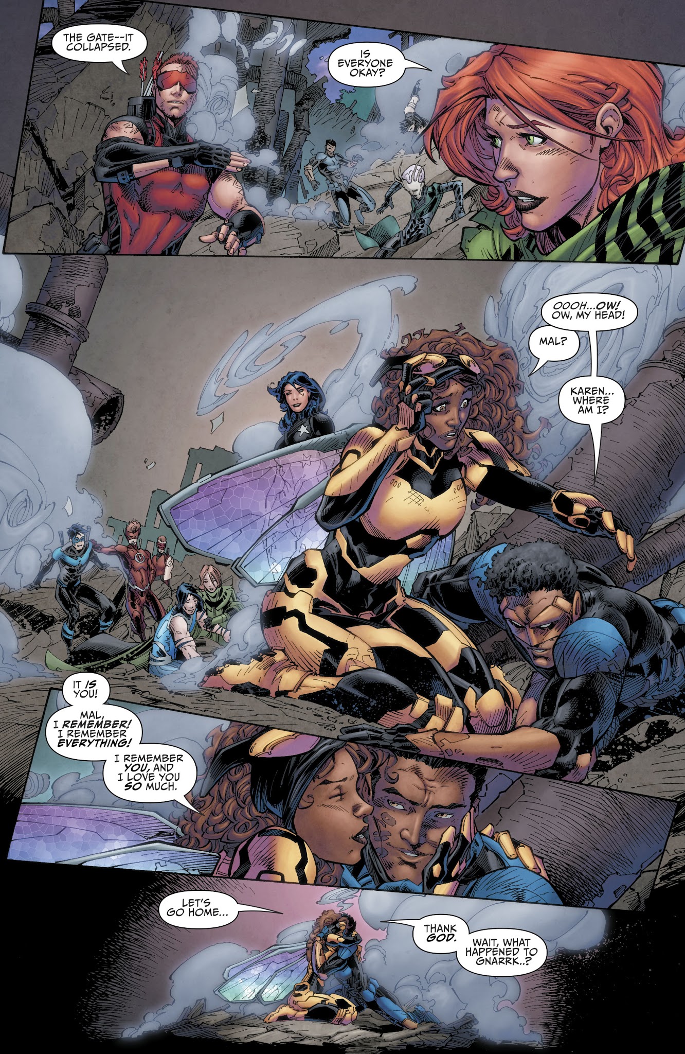 Read online Titans (2016) comic -  Issue #18 - 19