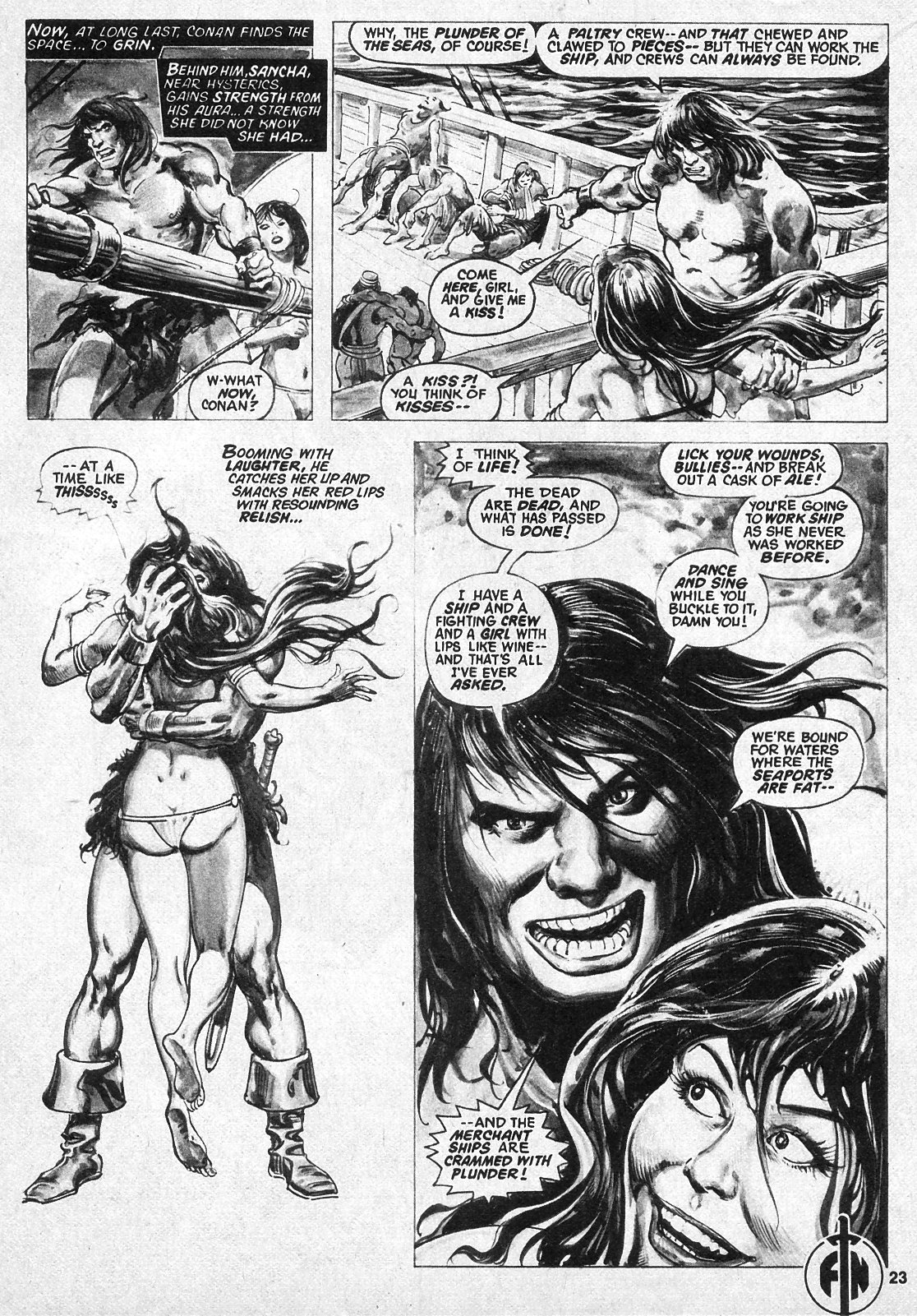 The Savage Sword Of Conan Issue #23 #24 - English 23