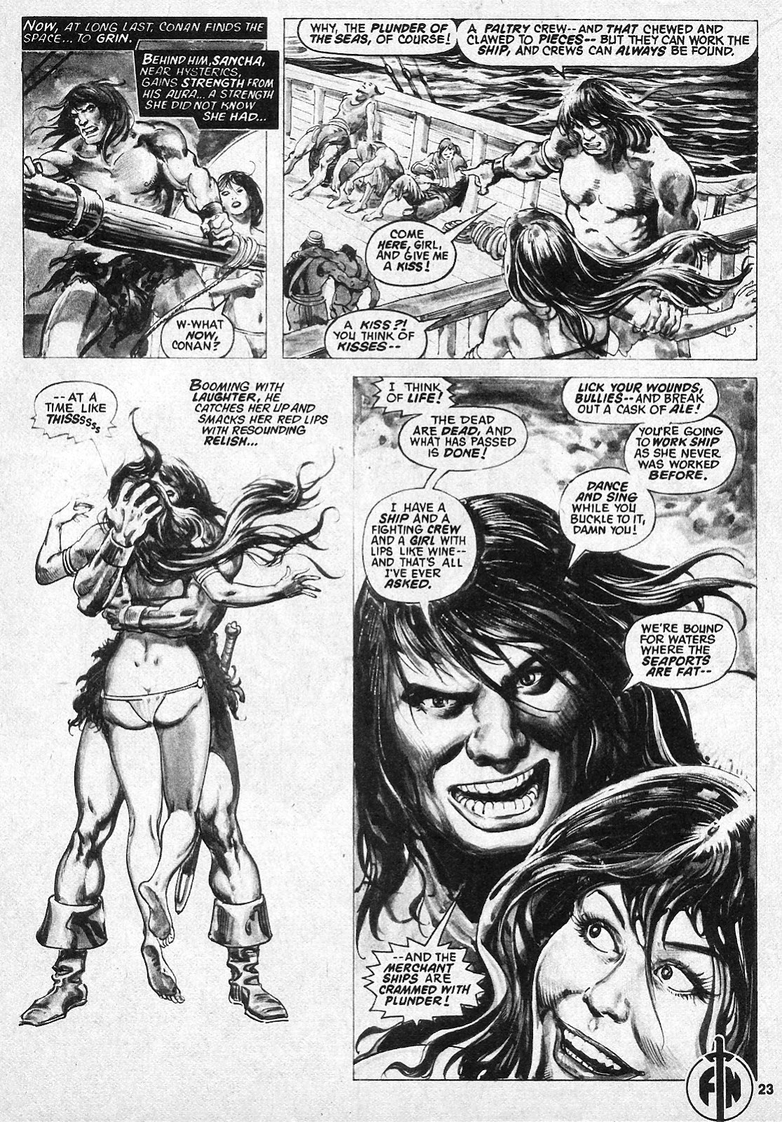 The Savage Sword Of Conan issue 23 - Page 23