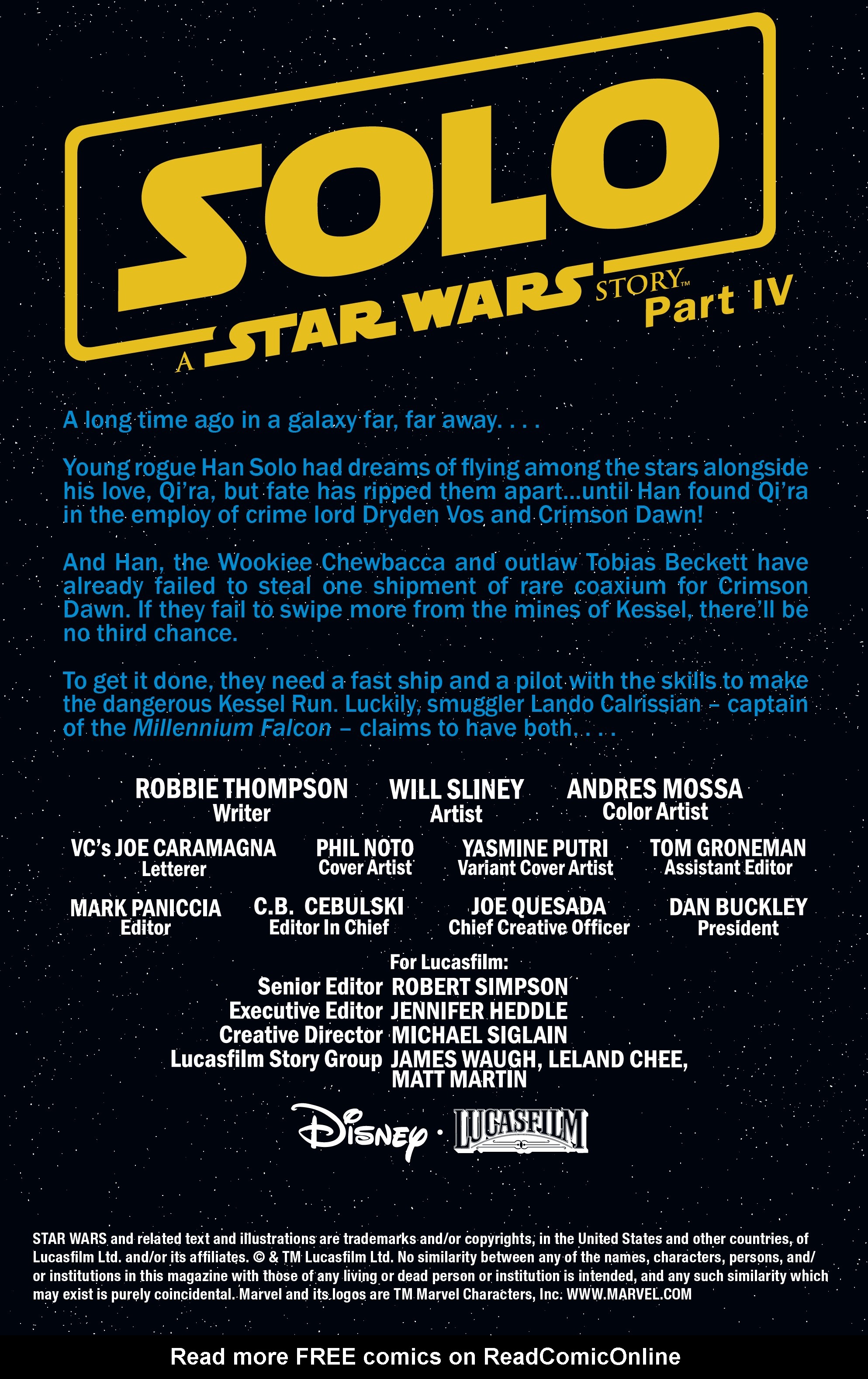 Read online Solo: A Star Wars Story Adaptation comic -  Issue #4 - 2
