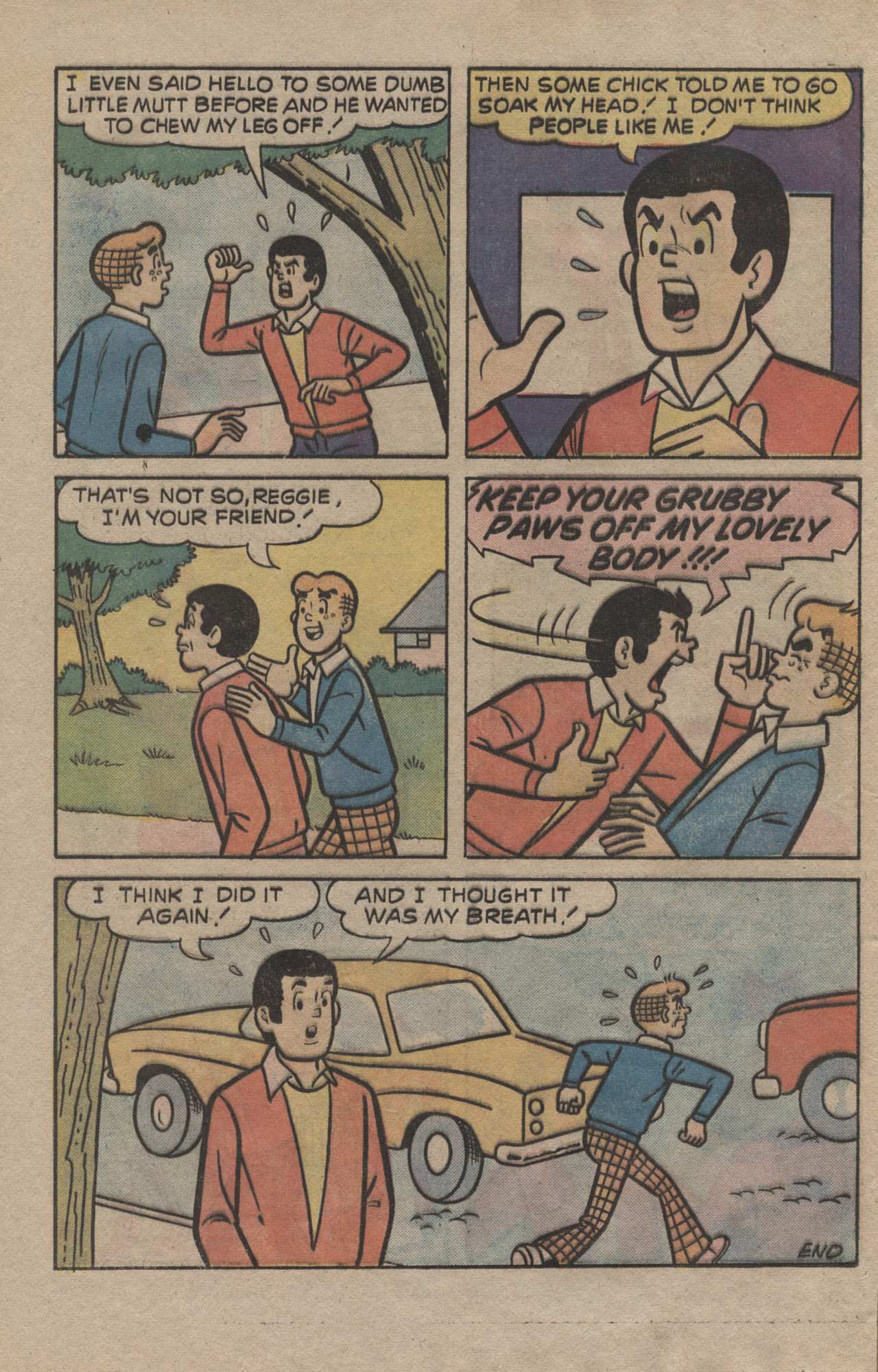 Read online Reggie and Me (1966) comic -  Issue #86 - 24