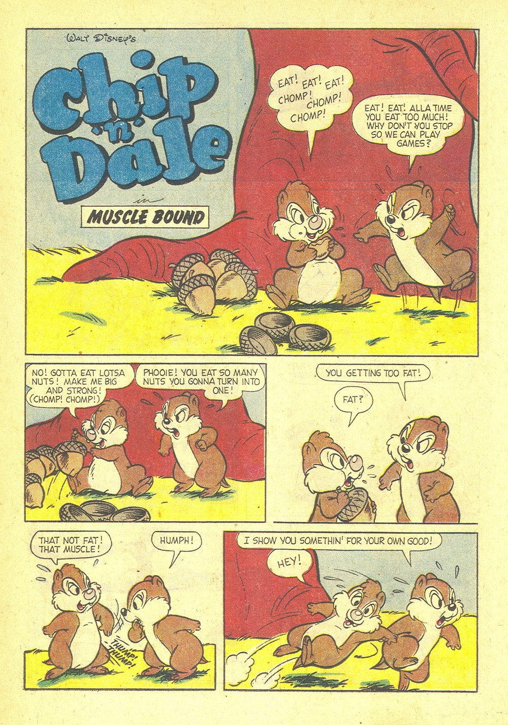 Read online Walt Disney's Chip 'N' Dale comic -  Issue #12 - 13