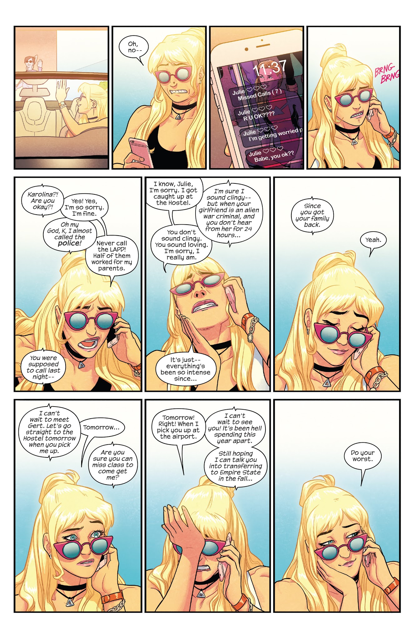Read online Runaways (2017) comic -  Issue #7 - 14