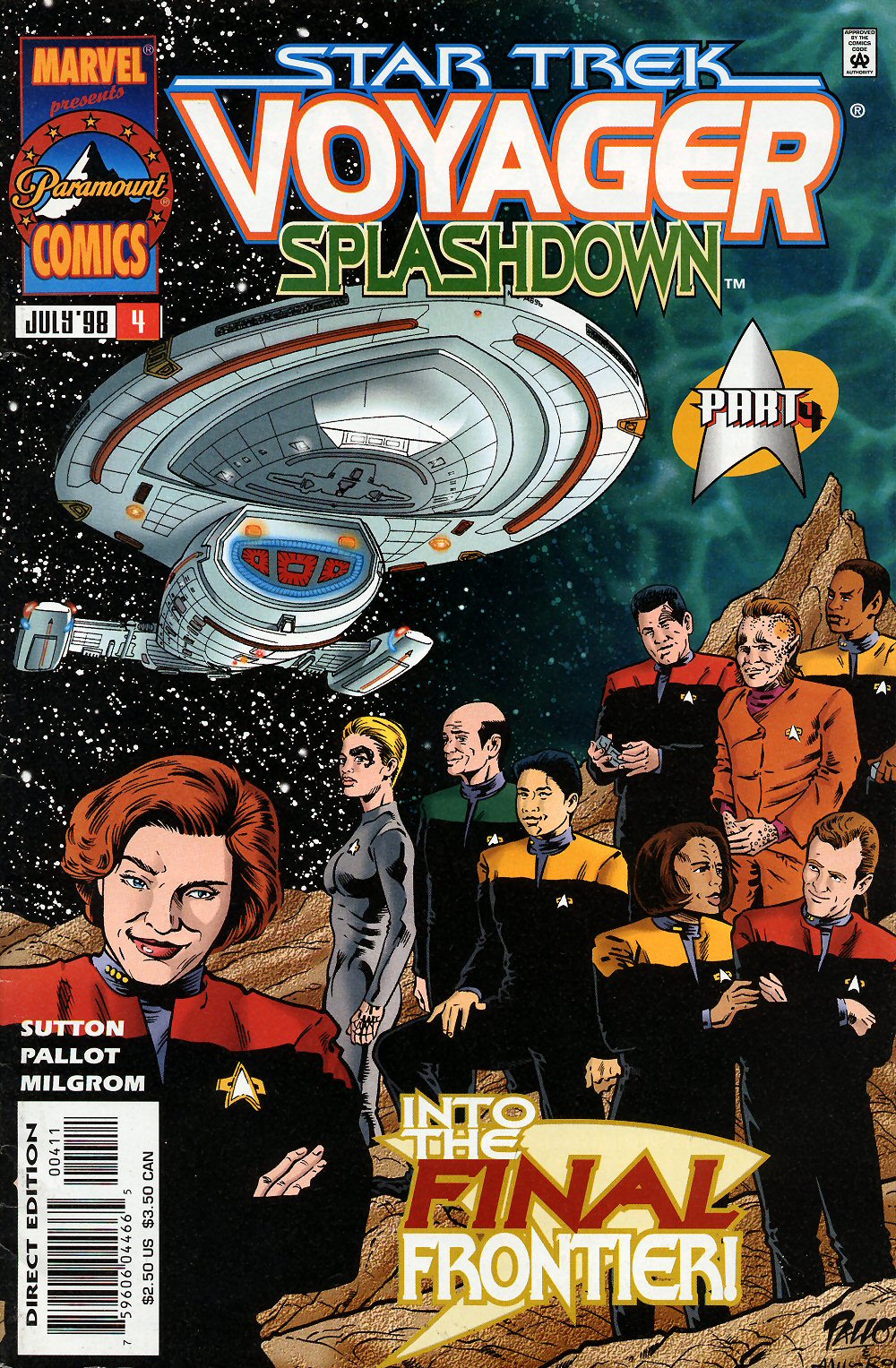 Read online Star Trek: Voyager--Splashdown comic -  Issue #4 - 1