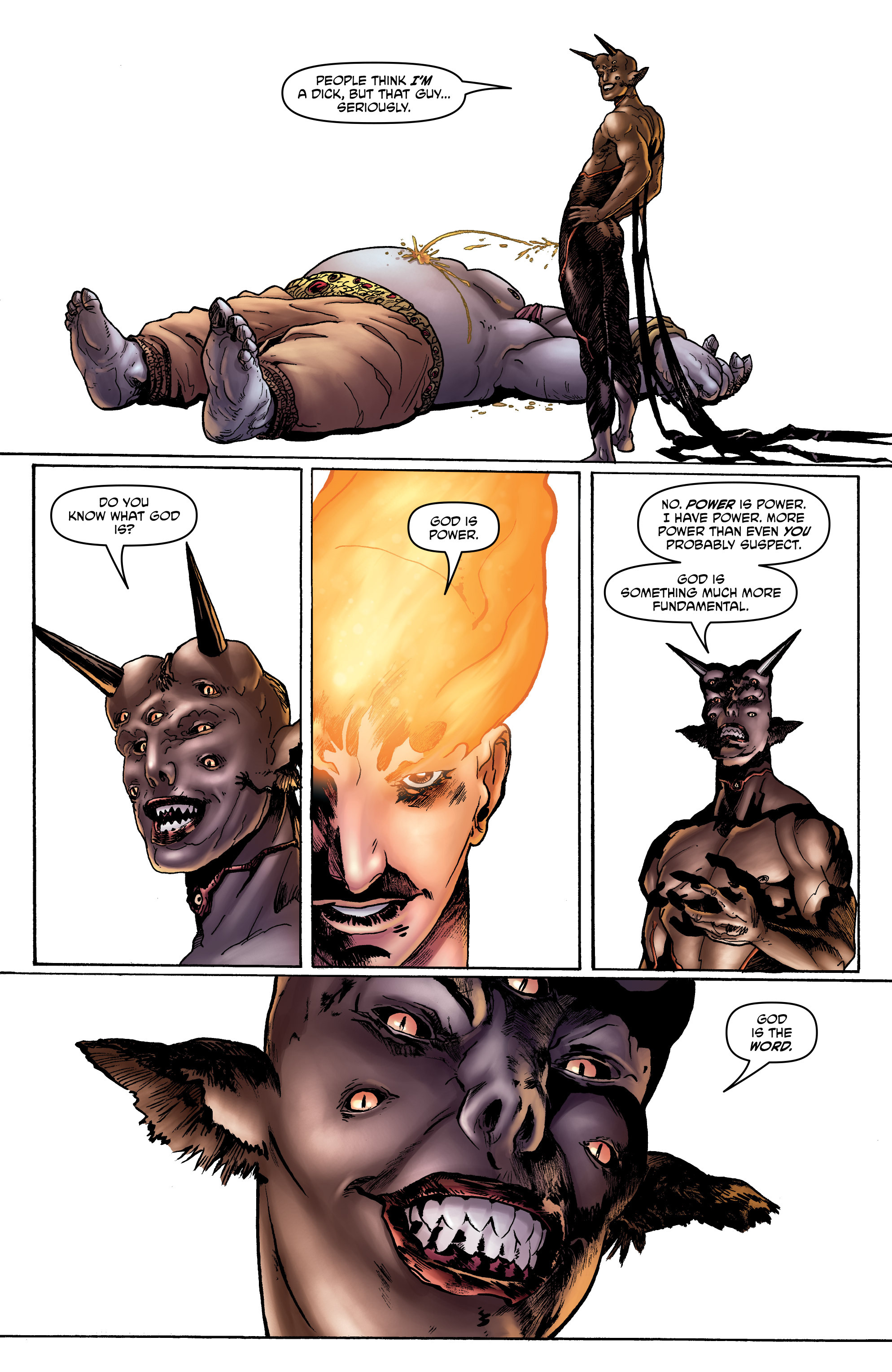 Read online God is Dead: Book of Acts comic -  Issue # Omega - 14