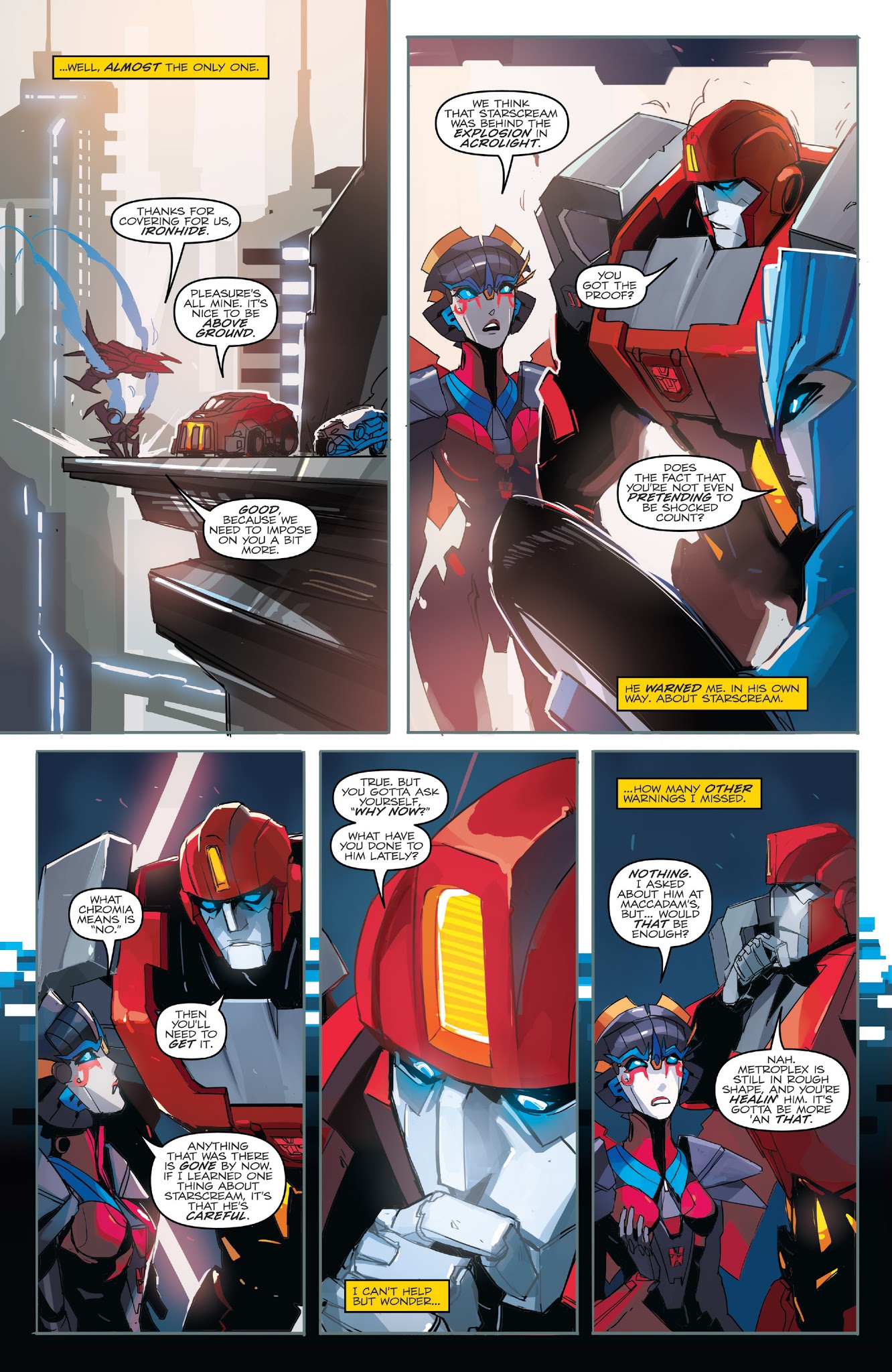 Read online The Transformers: Windblade (2018) comic -  Issue # TPB - 39