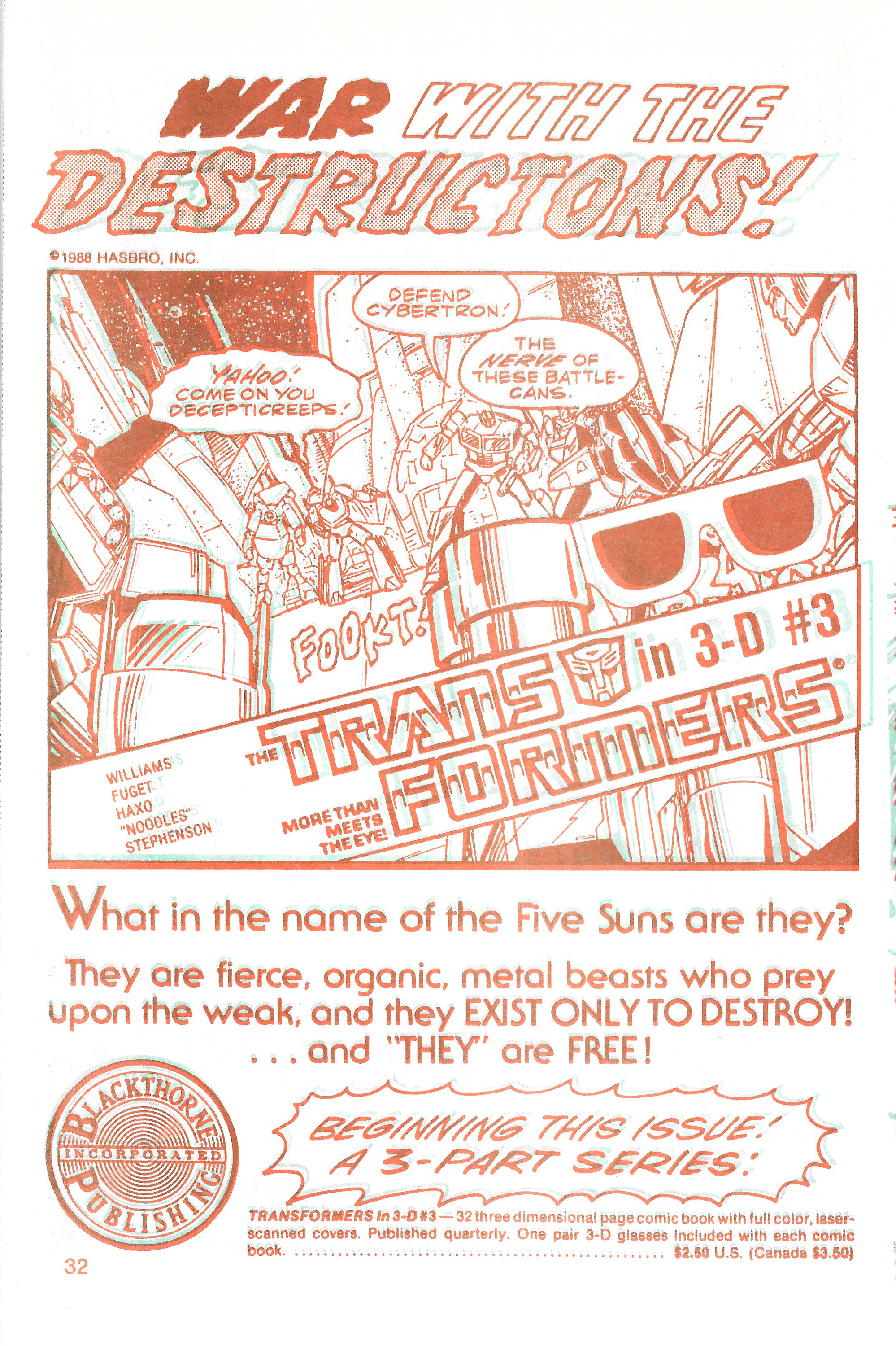 Read online Blackthorne 3-D Series comic -  Issue #39 - 34