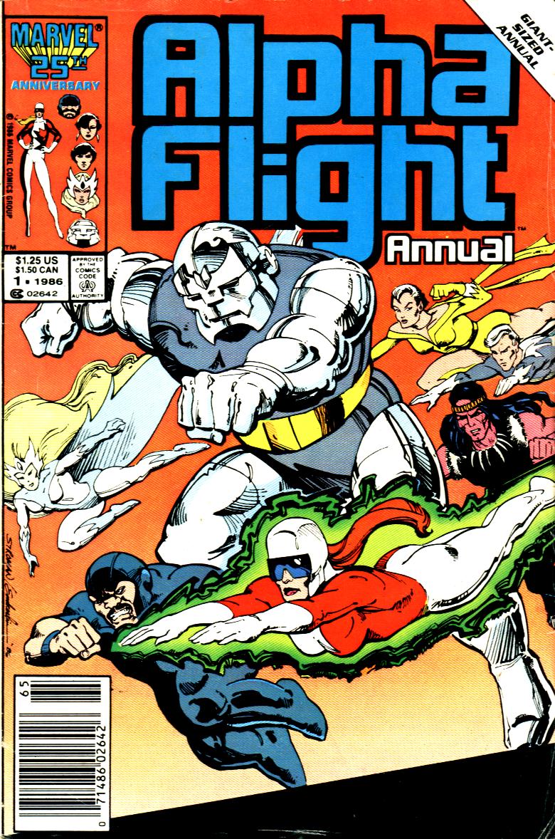 Read online Alpha Flight (1983) comic -  Issue # _Annual 1 - 1