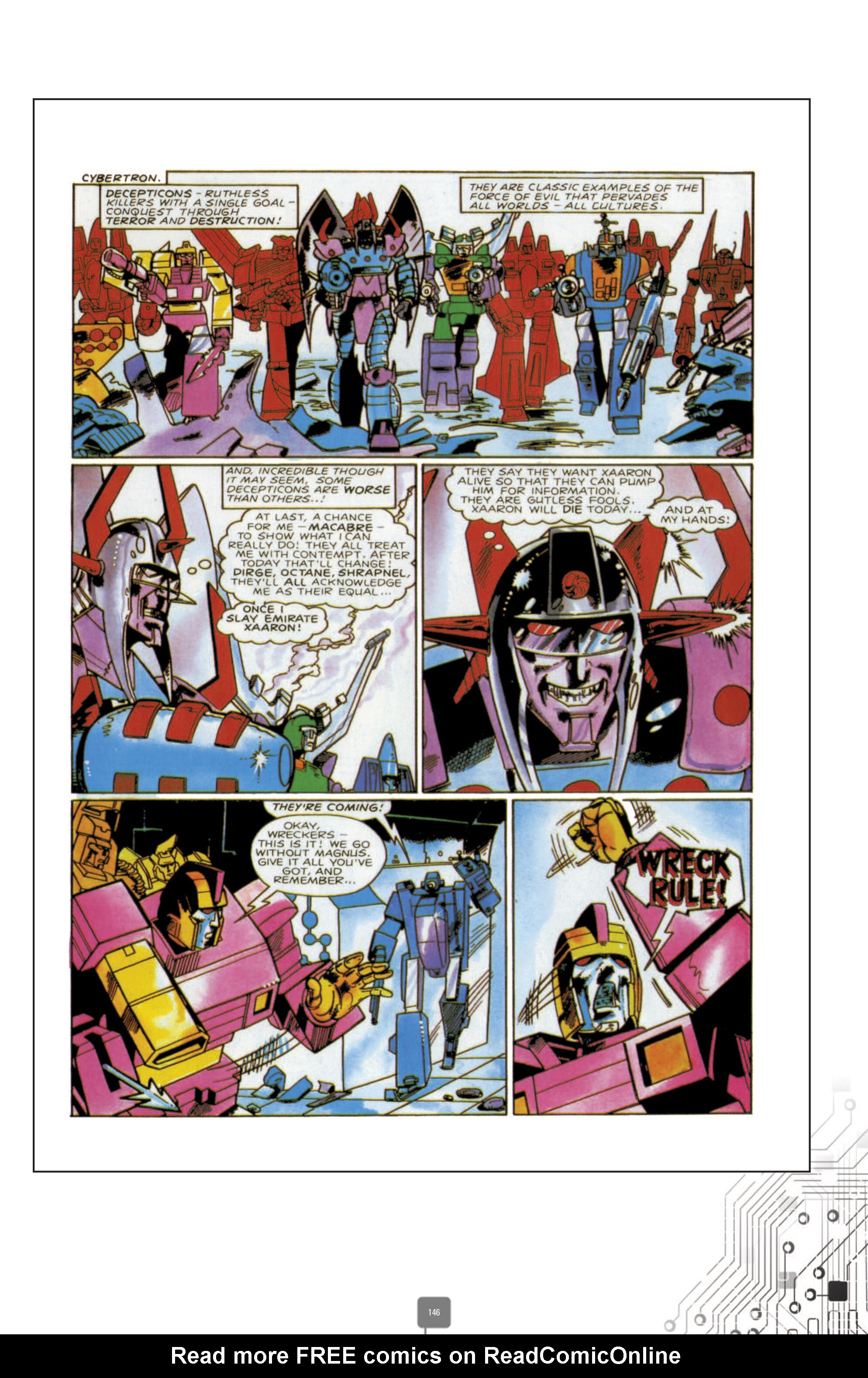 Read online The Transformers Classics UK comic -  Issue # TPB 3 - 147