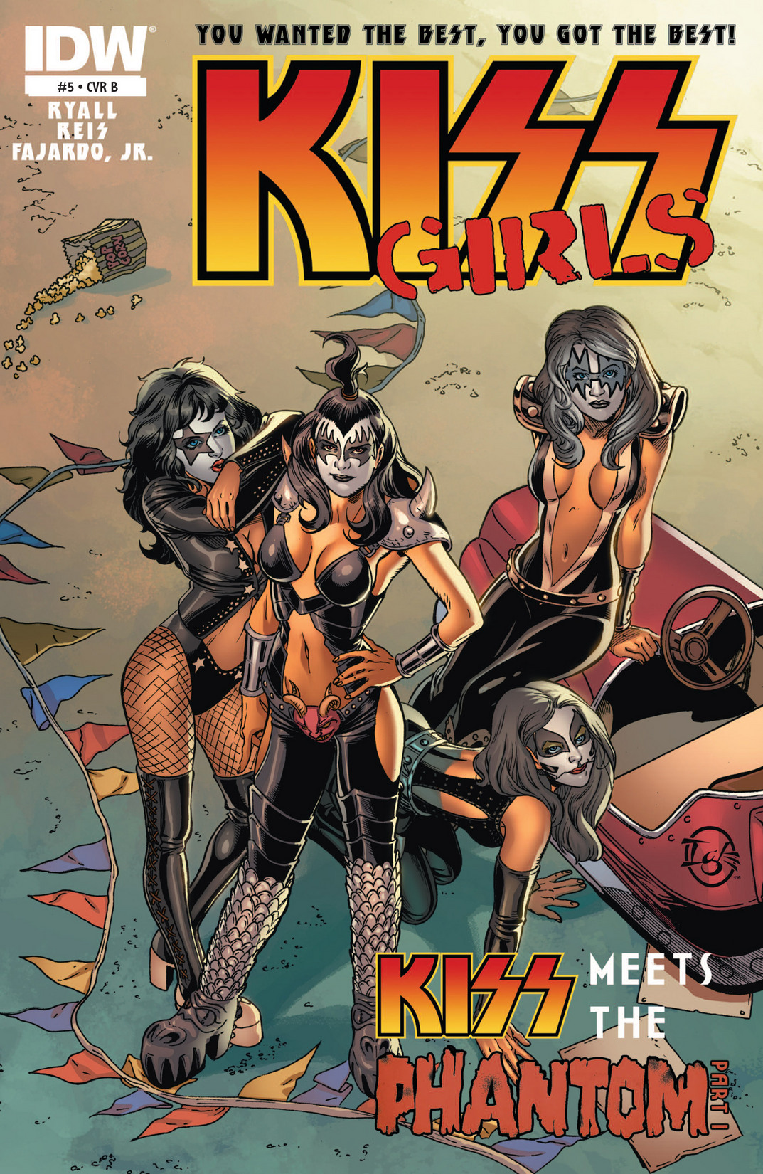 Read online KISS Girls comic -  Issue #5 - 2