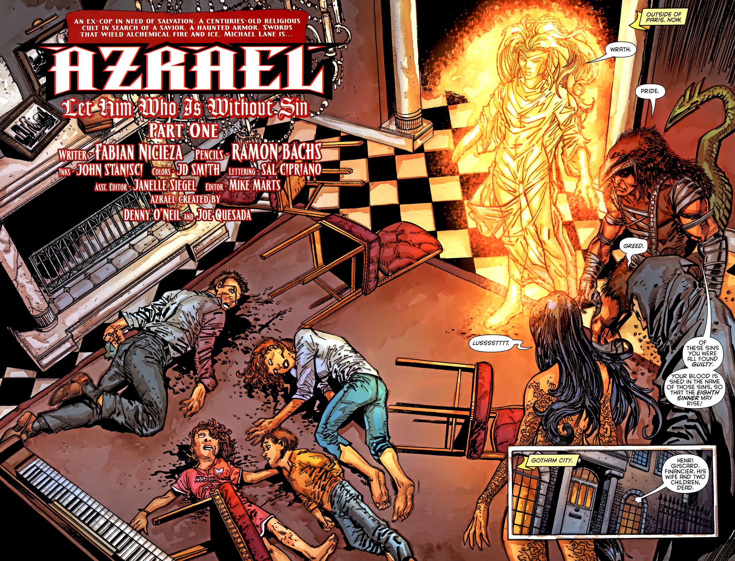 Read online Azrael (2009) comic -  Issue #8 - 3