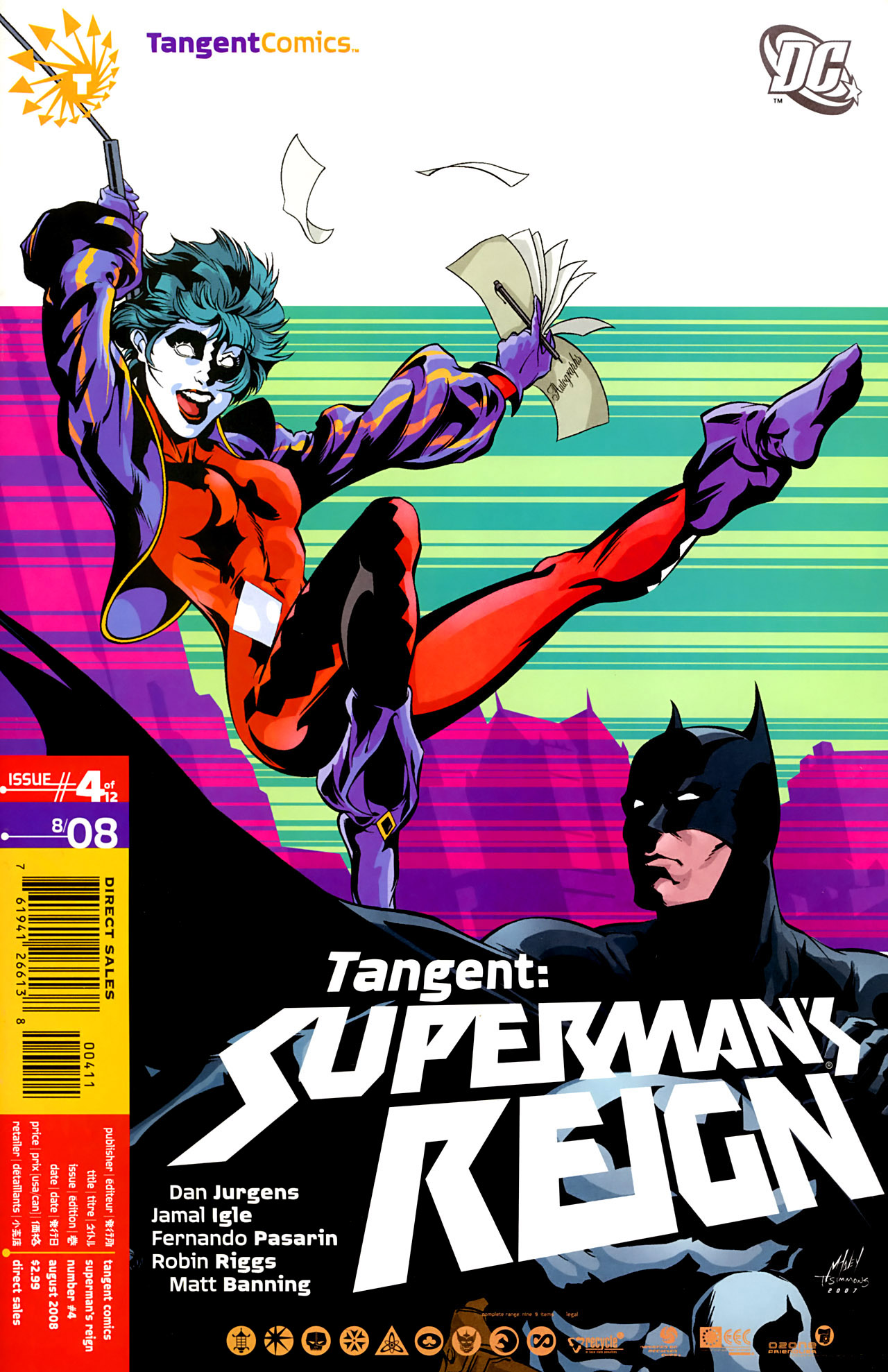 Read online Tangent: Superman's Reign comic -  Issue #4 - 1