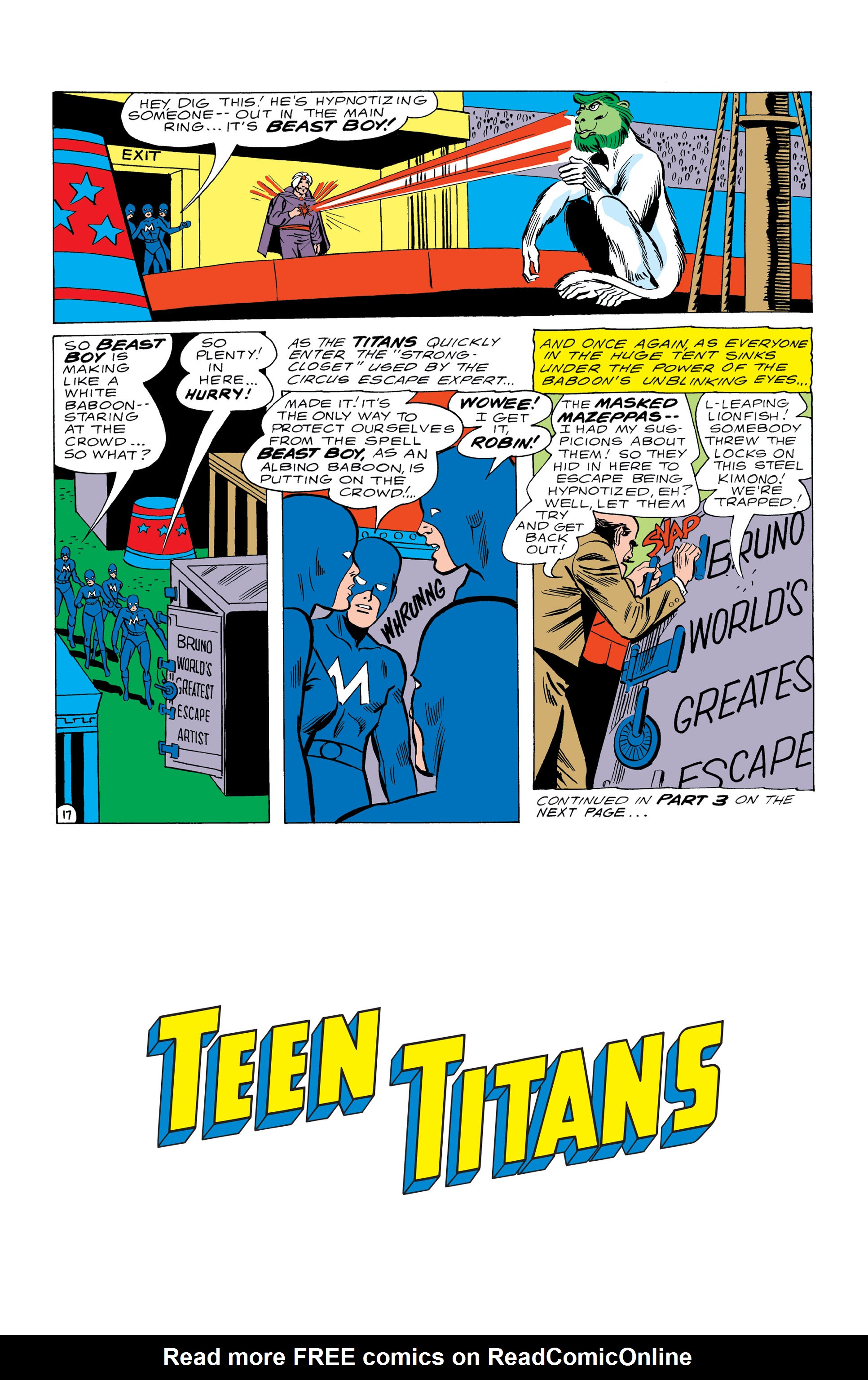 Read online Teen Titans (1966) comic -  Issue #6 - 18