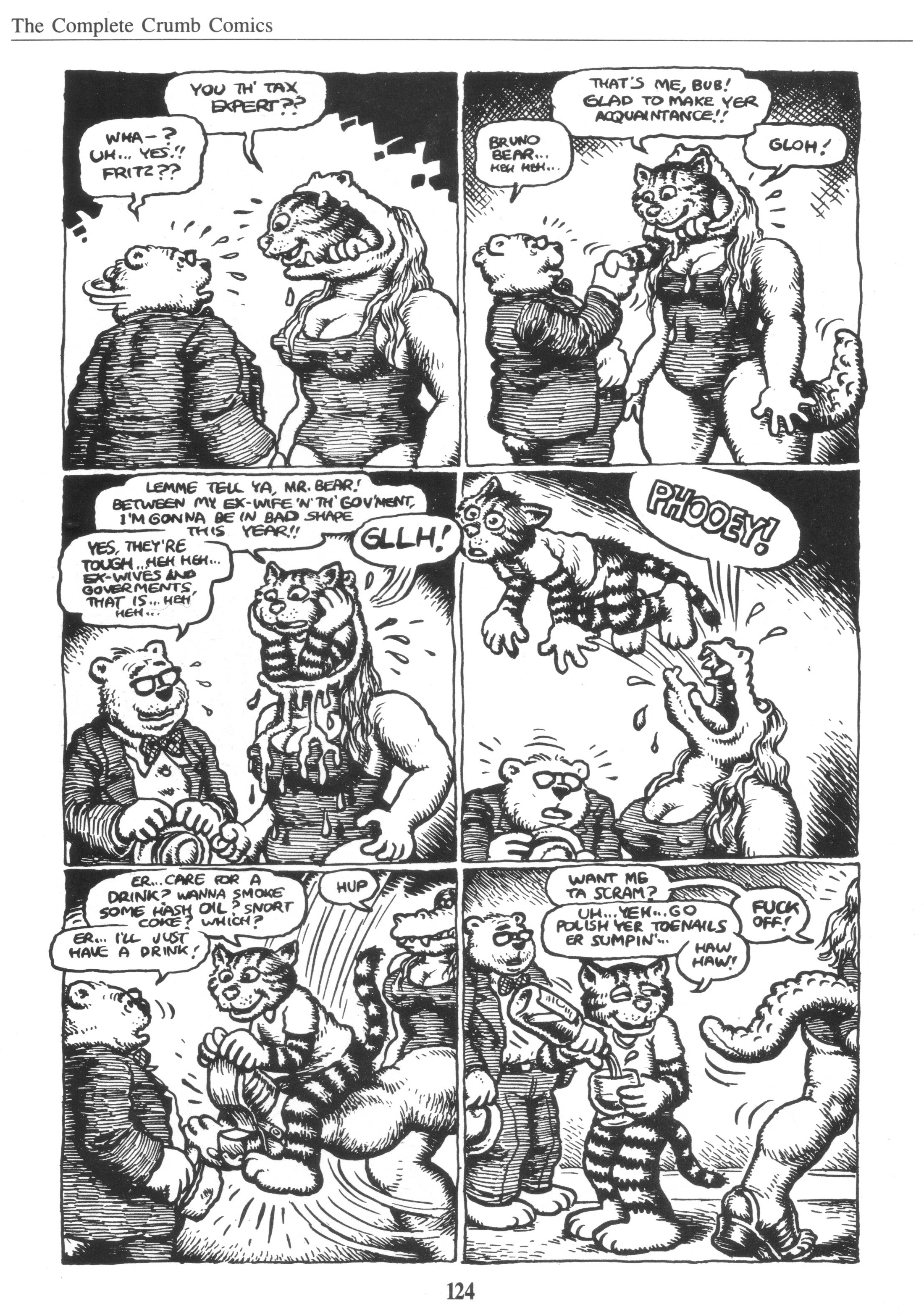 Read online The Complete Crumb Comics comic -  Issue # TPB 8 - 132