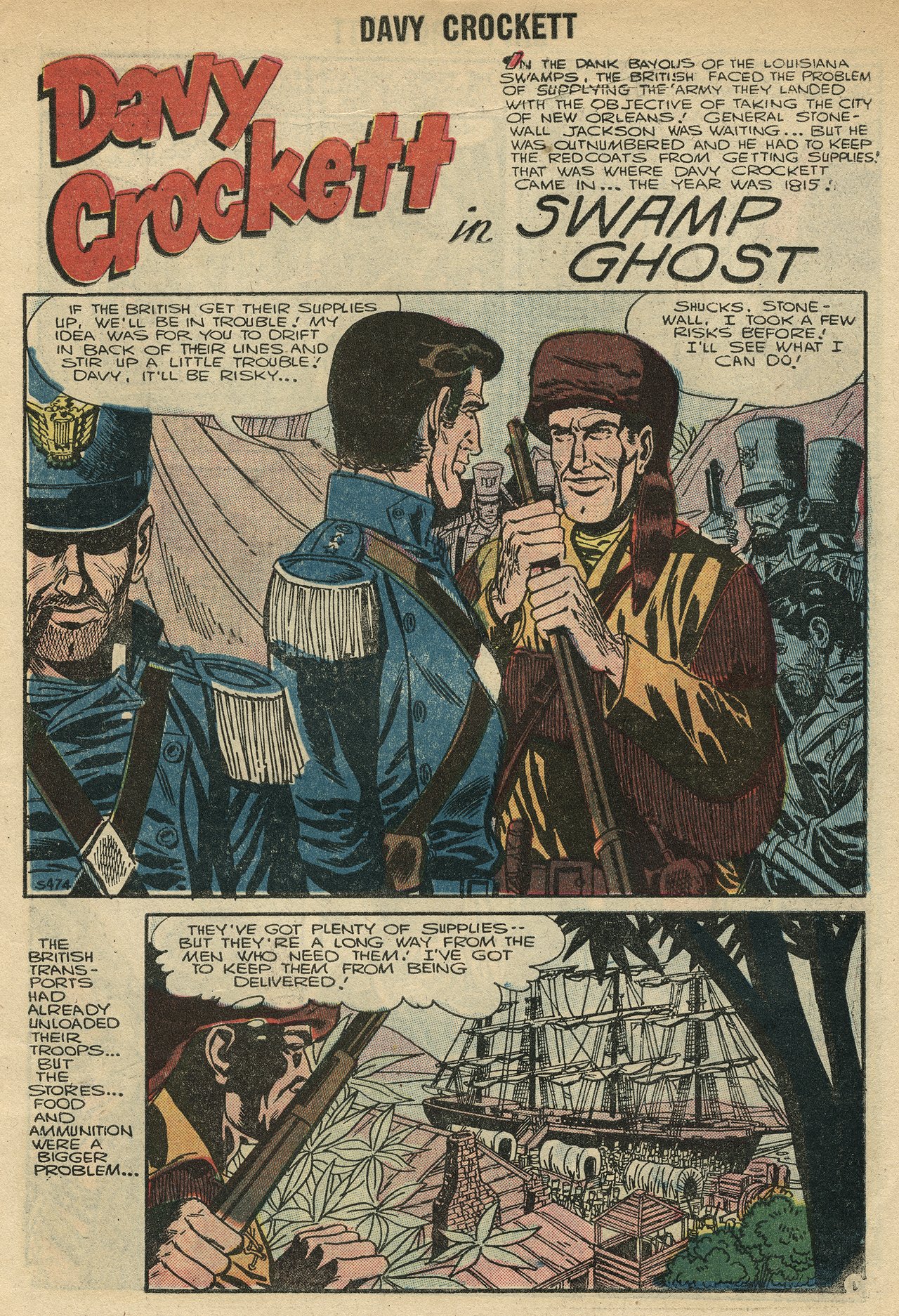 Read online Davy Crockett comic -  Issue #6 - 3