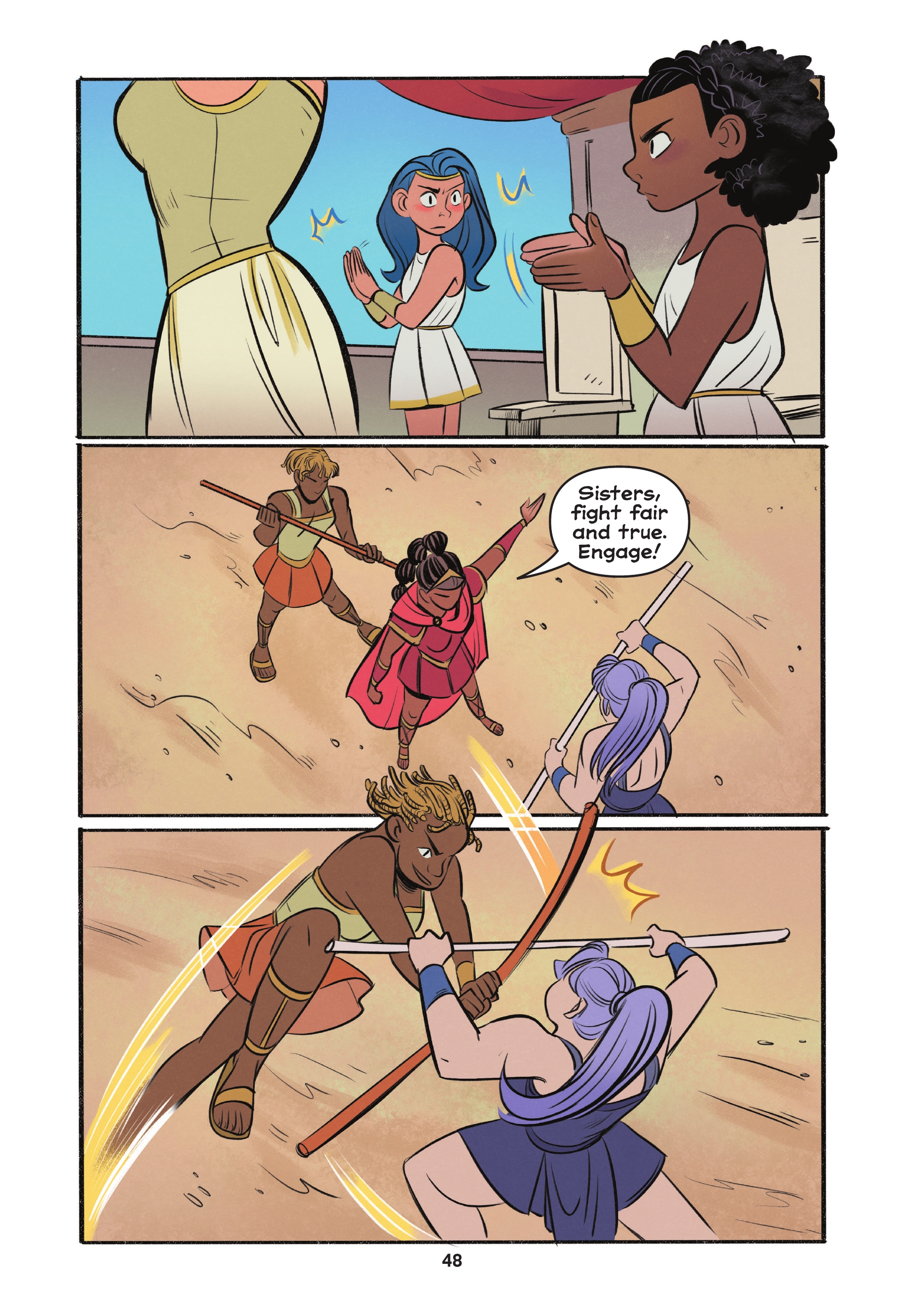 Read online Diana and Nubia: Princesses of the Amazons comic -  Issue # TPB (Part 1) - 46