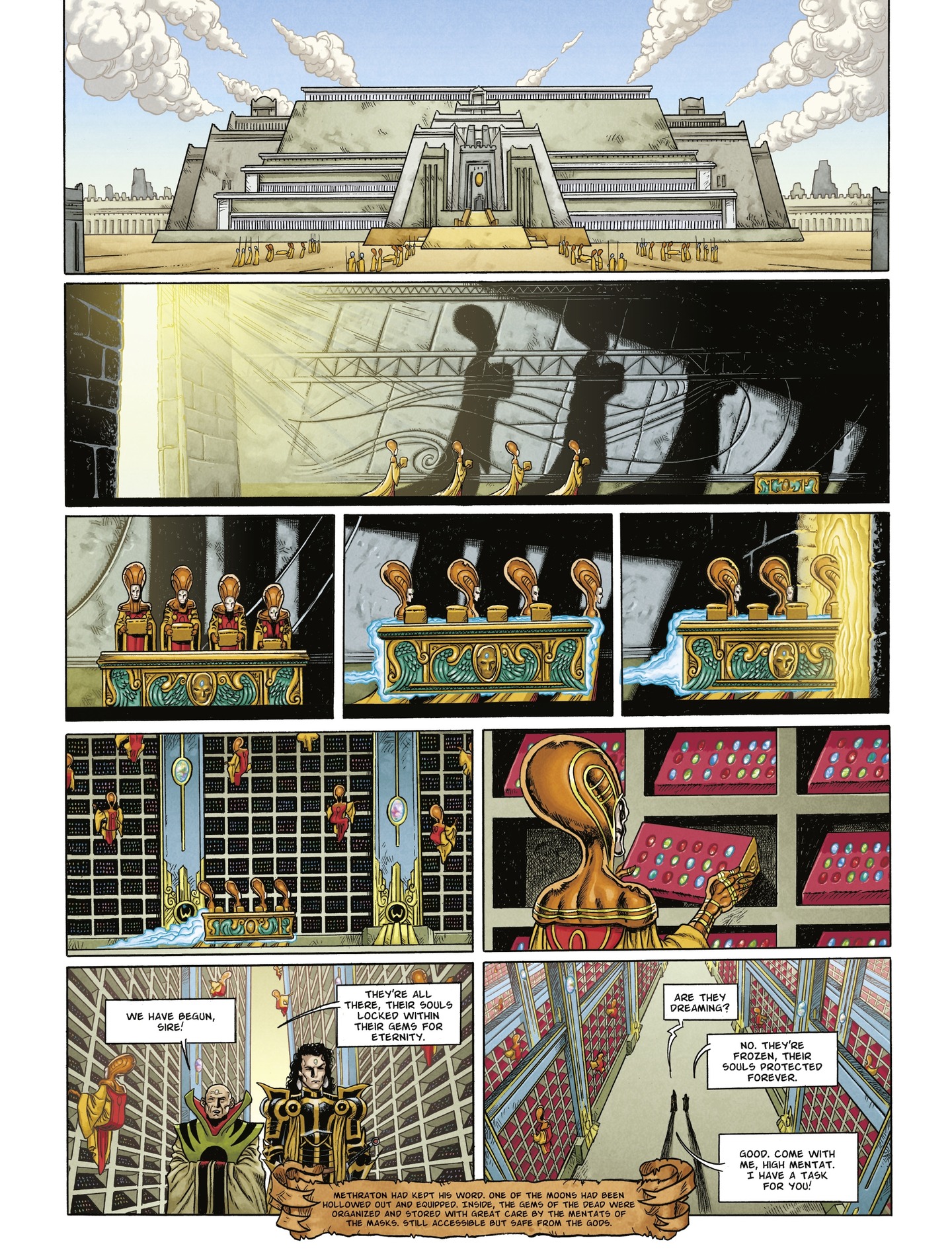 Read online The Black Moon Chronicles comic -  Issue #20 - 18