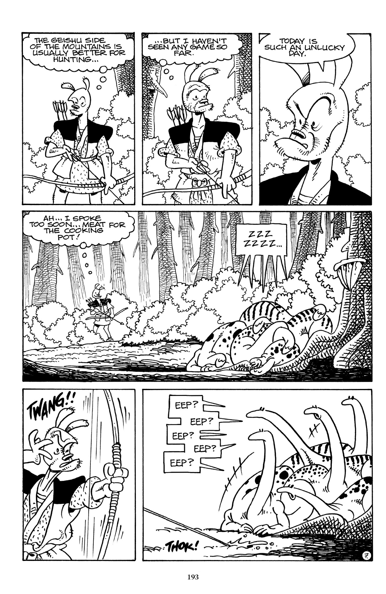 Read online The Usagi Yojimbo Saga comic -  Issue # TPB 5 - 190
