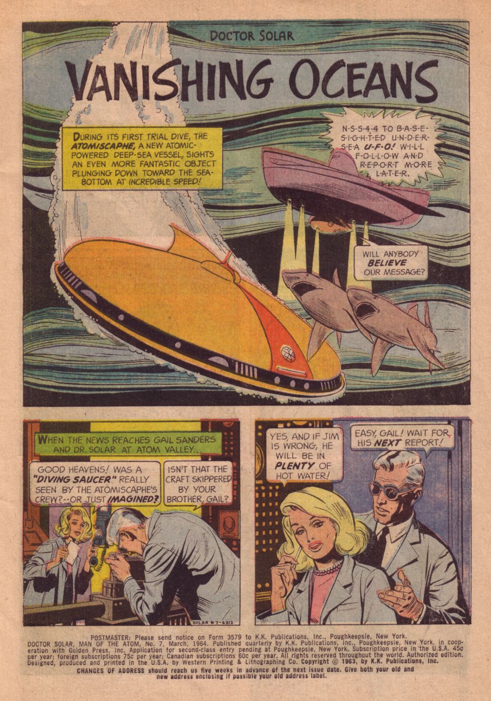 Read online Doctor Solar, Man of the Atom (1962) comic -  Issue #7 - 3
