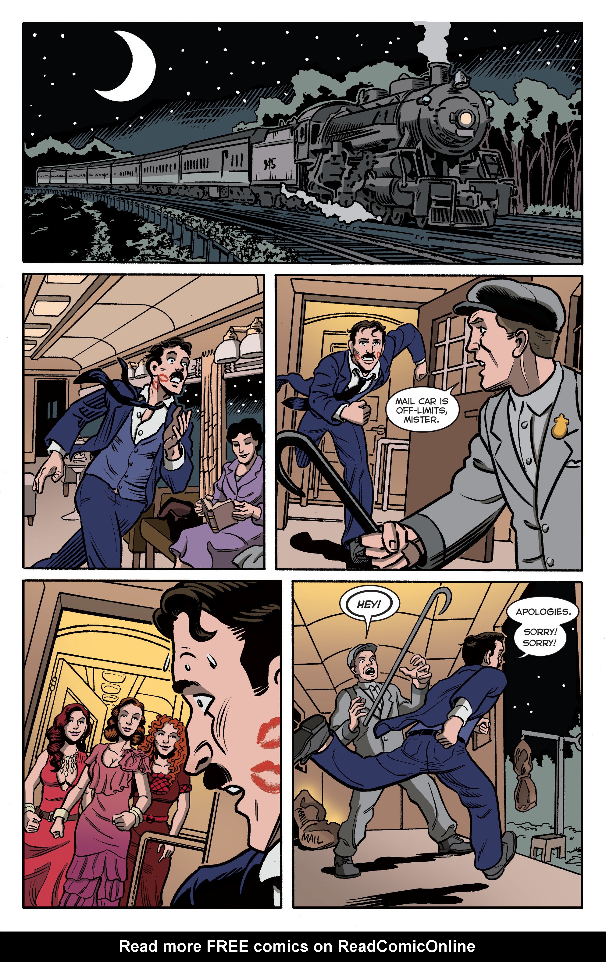 Read online Herald: Lovecraft & Tesla - Bundles of Joy comic -  Issue #3 - 13