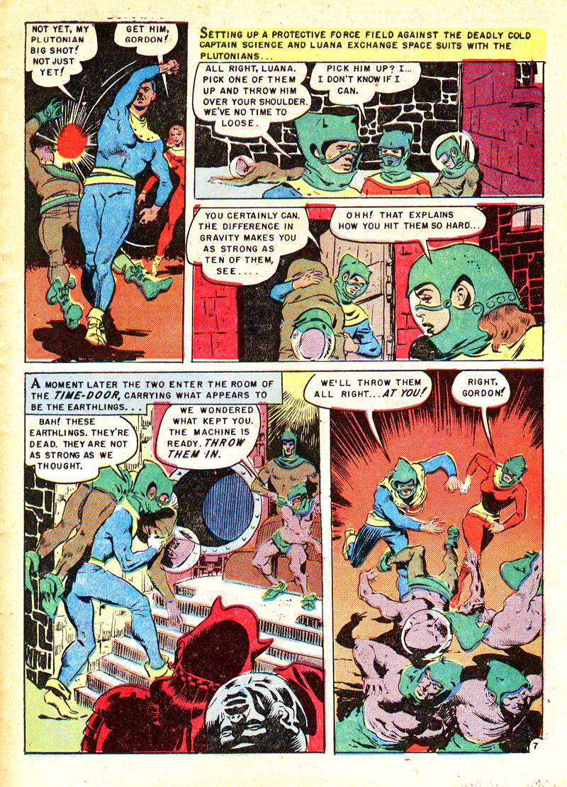 Read online Captain Science comic -  Issue #5 - 8