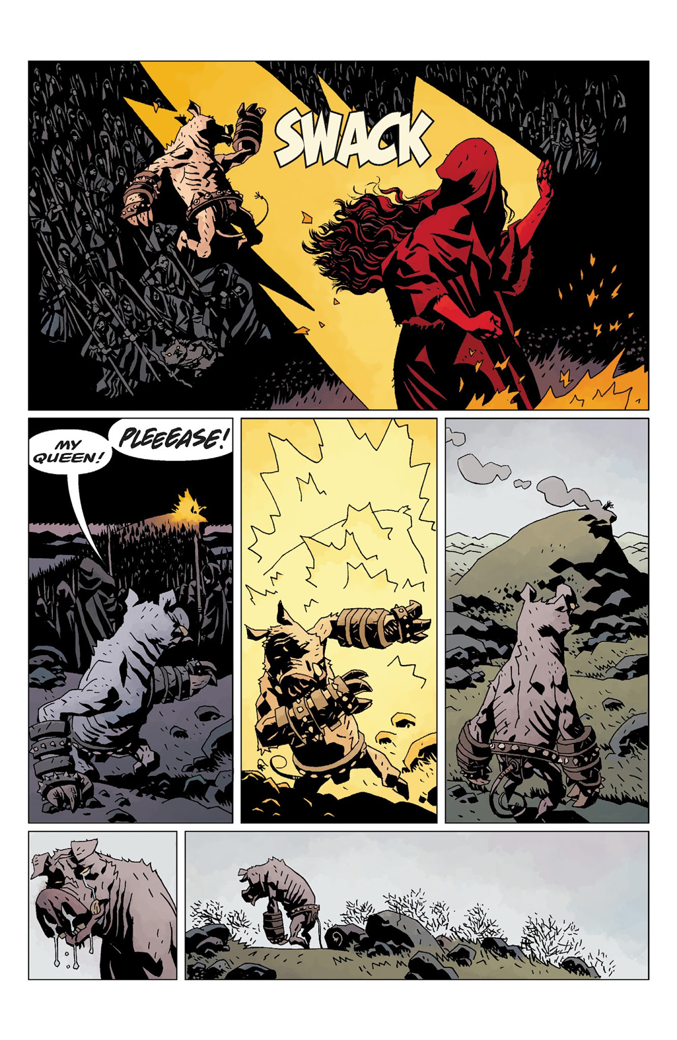 Read online Hellboy: The Wild Hunt comic -  Issue # TPB - 172
