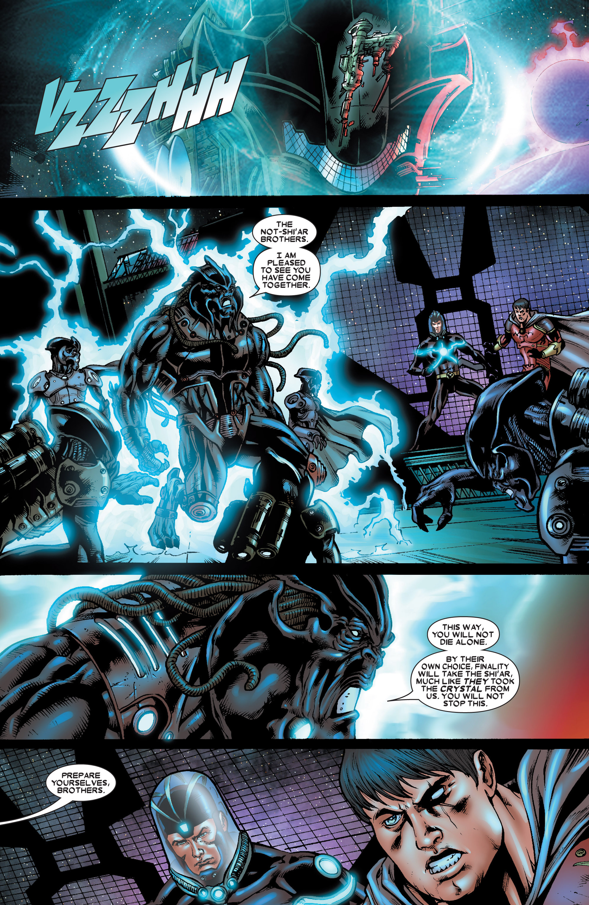 Read online X-Men: Emperor Vulcan comic -  Issue #4 - 11