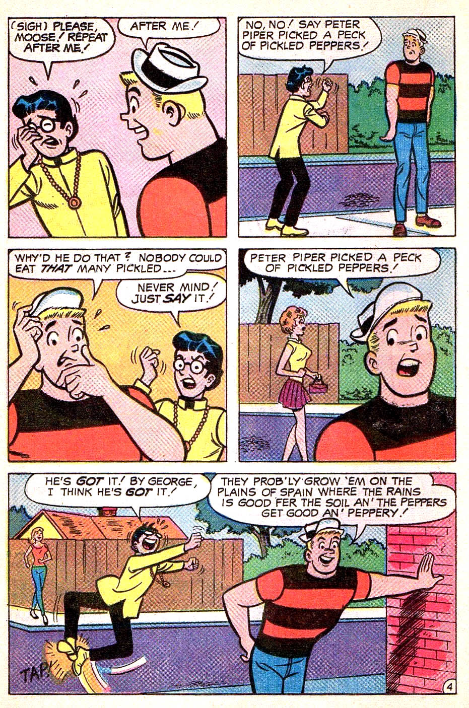 Read online Pep Comics comic -  Issue #224 - 16