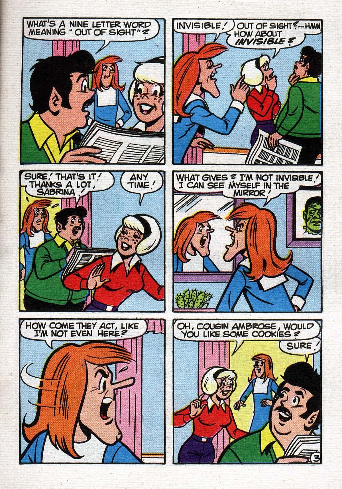 Read online Betty and Veronica Digest Magazine comic -  Issue #54 - 56