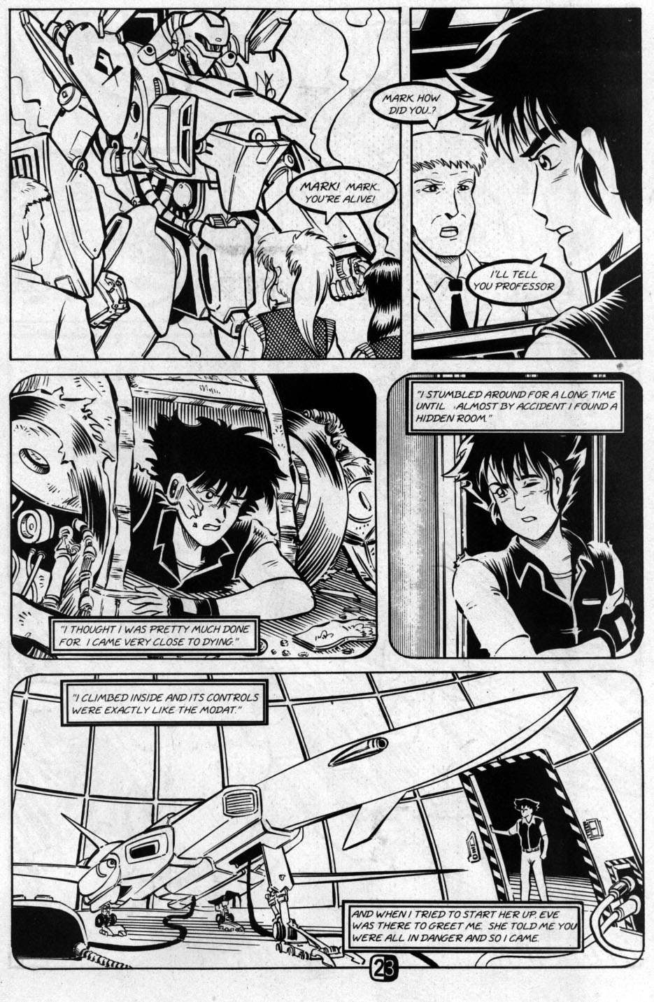 Read online Robotech The Movie comic -  Issue #2 - 23