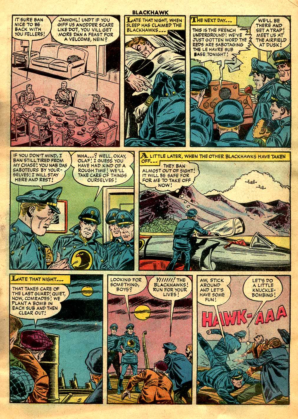 Read online Blackhawk (1957) comic -  Issue #98 - 7