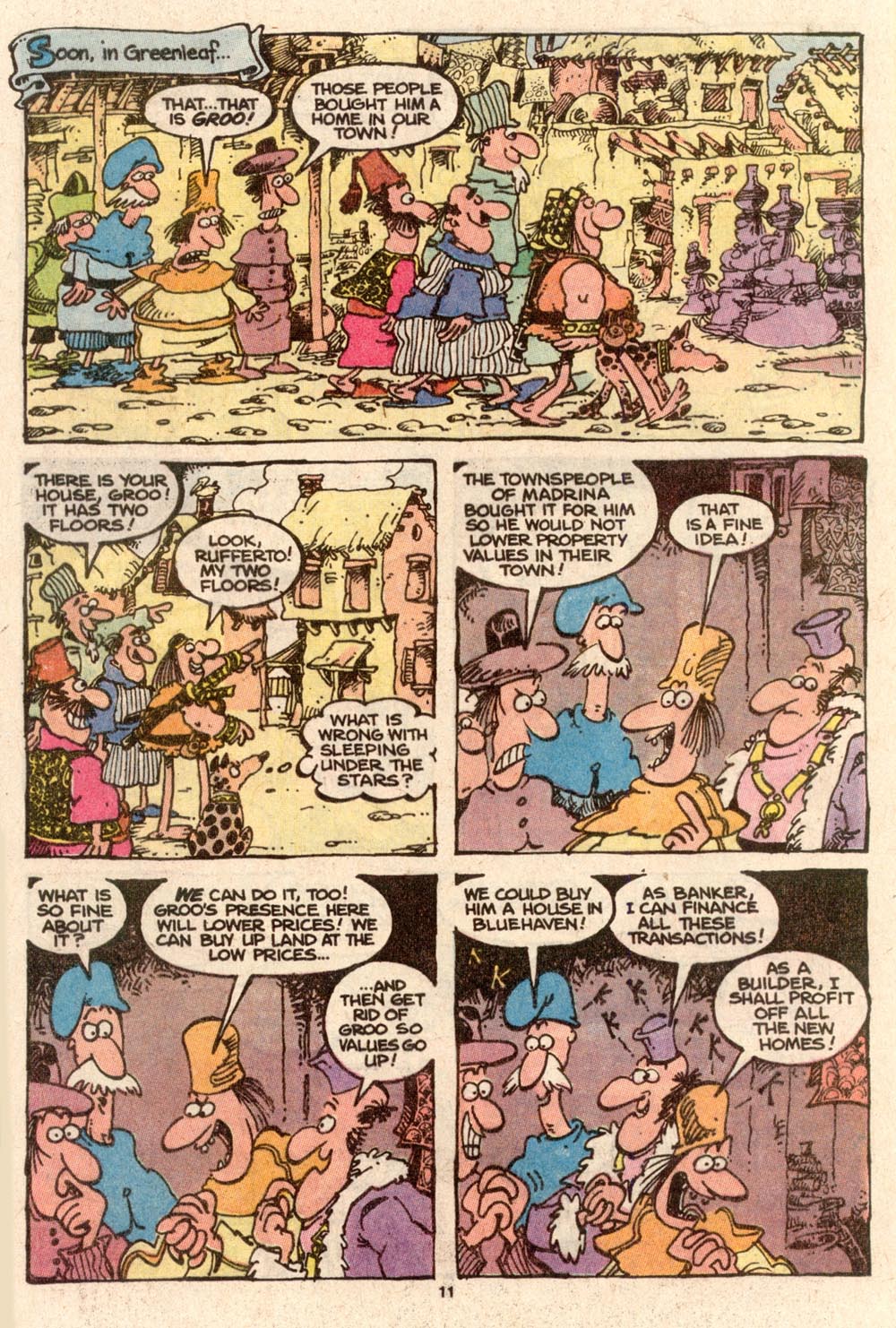 Read online Sergio Aragonés Groo the Wanderer comic -  Issue #63 - 11