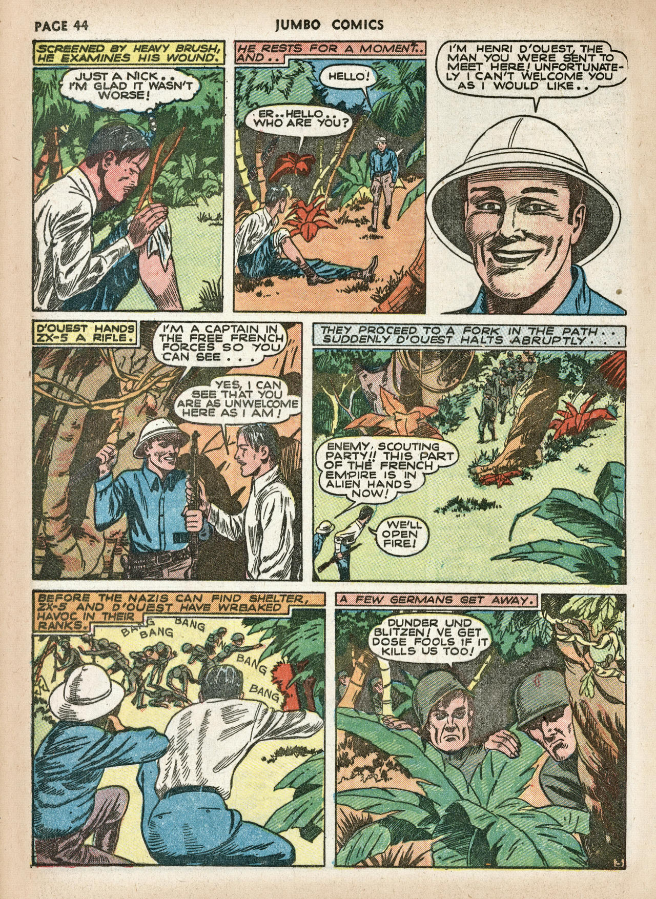 Read online Jumbo Comics comic -  Issue #31 - 46