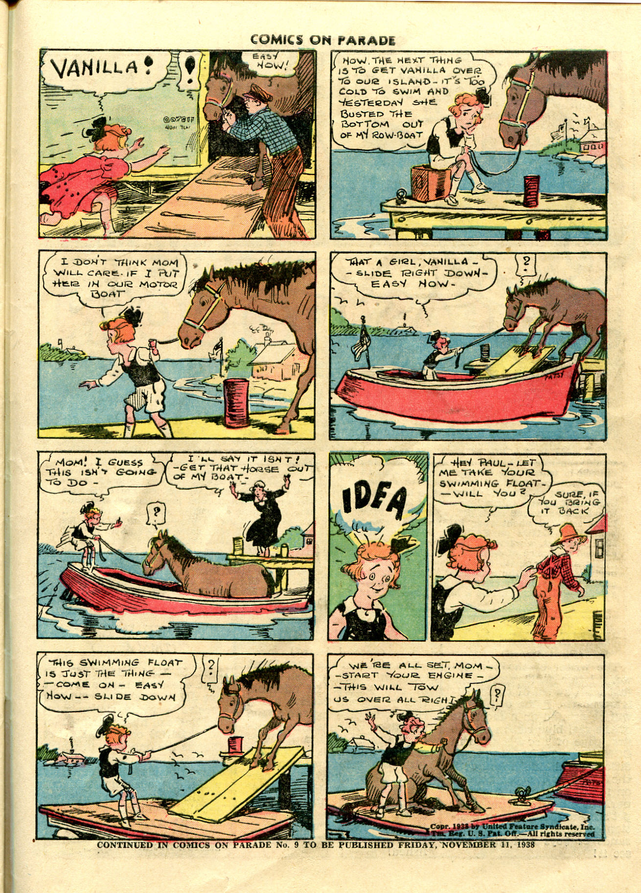 Read online Comics on Parade comic -  Issue #8 - 47
