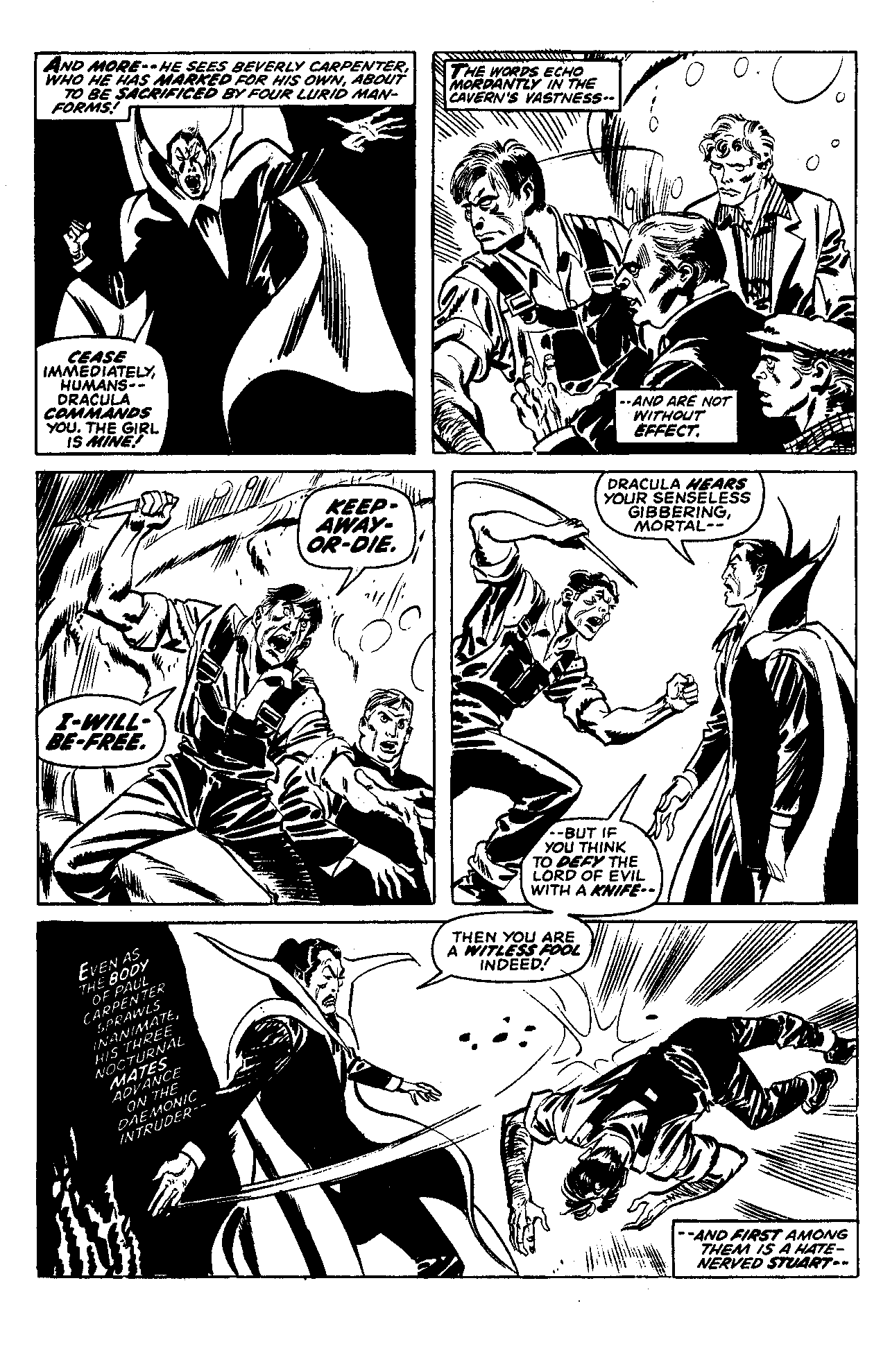 Read online Essential The Tomb of Dracula comic -  Issue # TPB 2 (Part 2) - 40