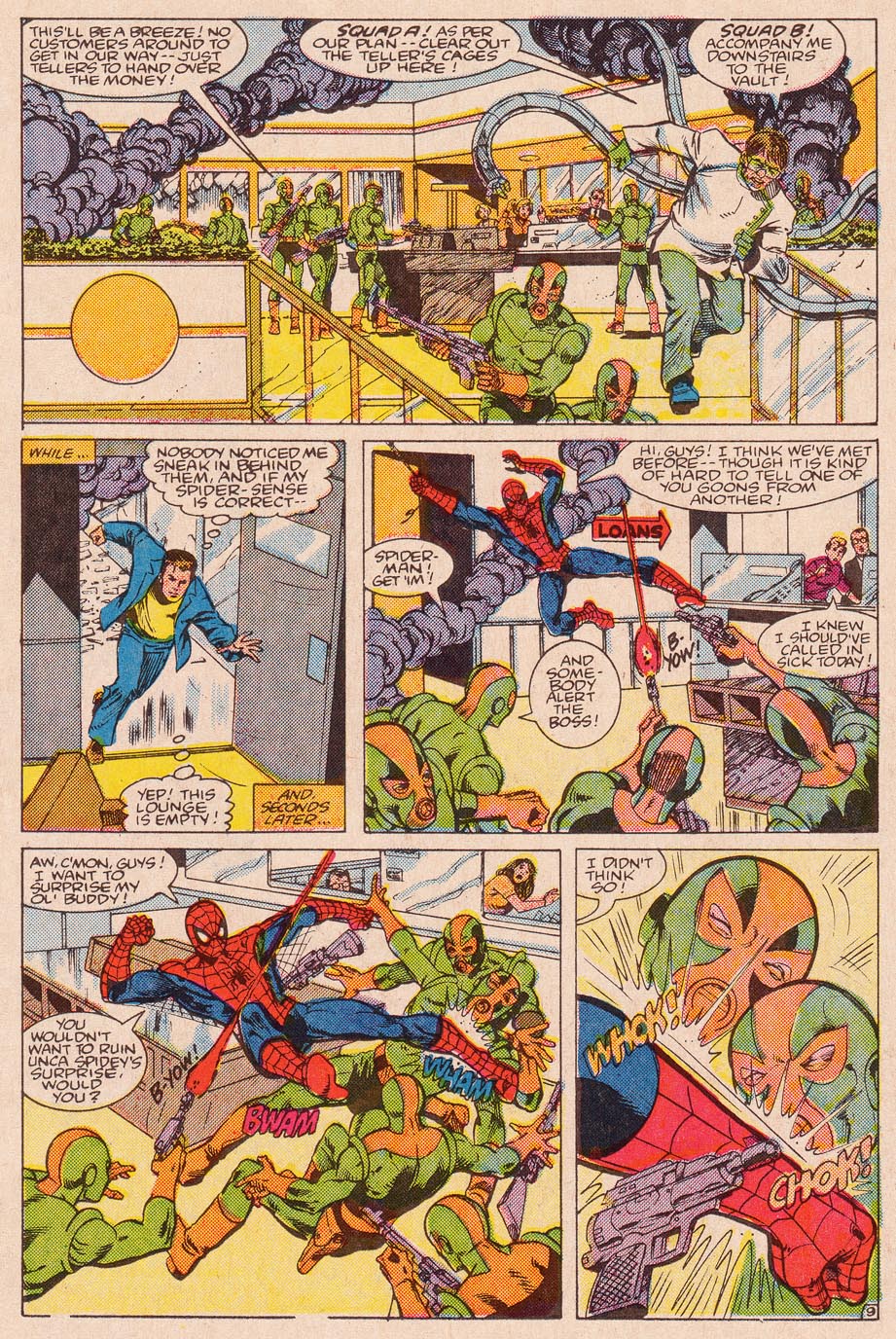 Read online Web of Spider-Man (1985) comic -  Issue #5 - 10