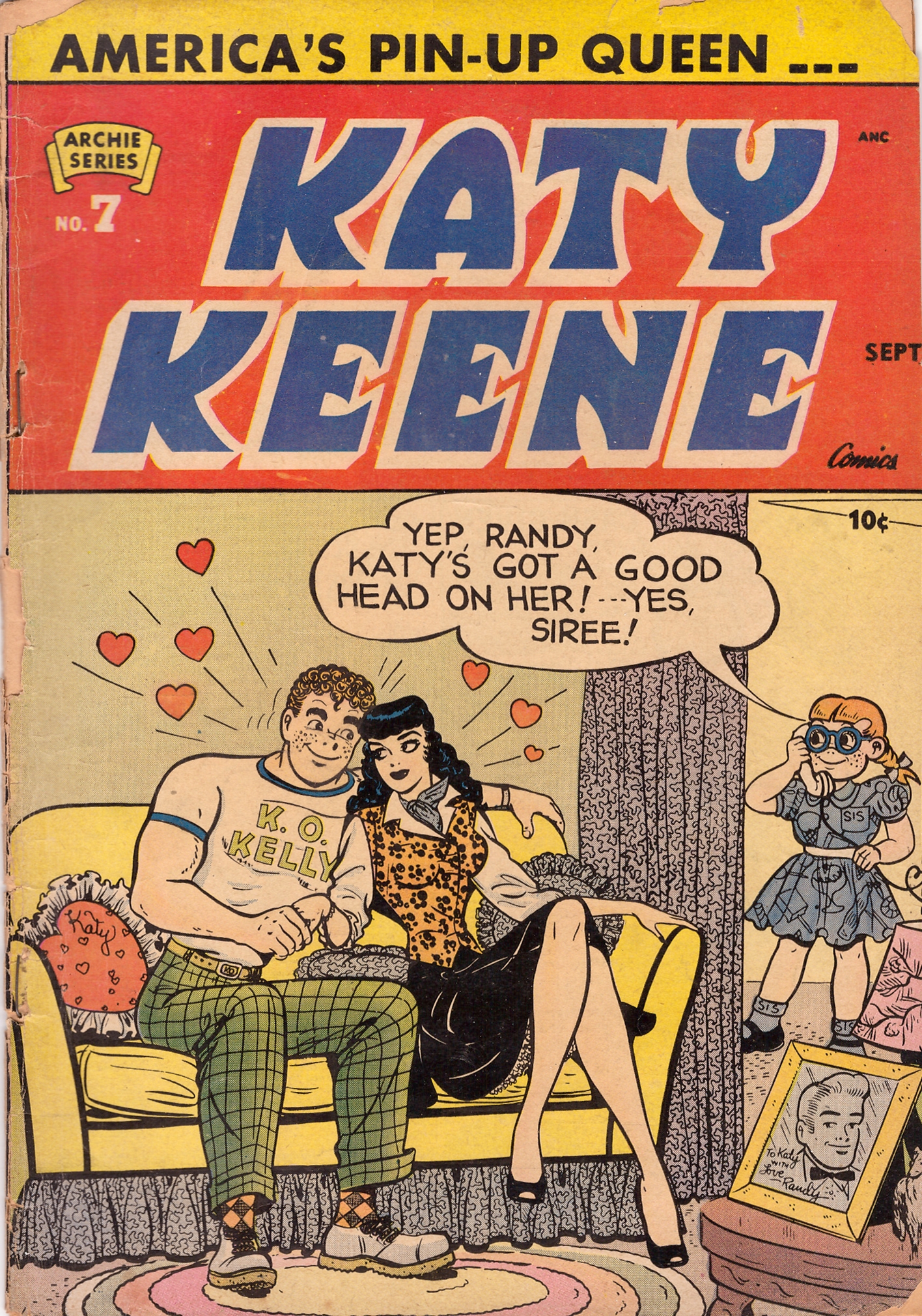 Read online Katy Keene (1949) comic -  Issue #7 - 1