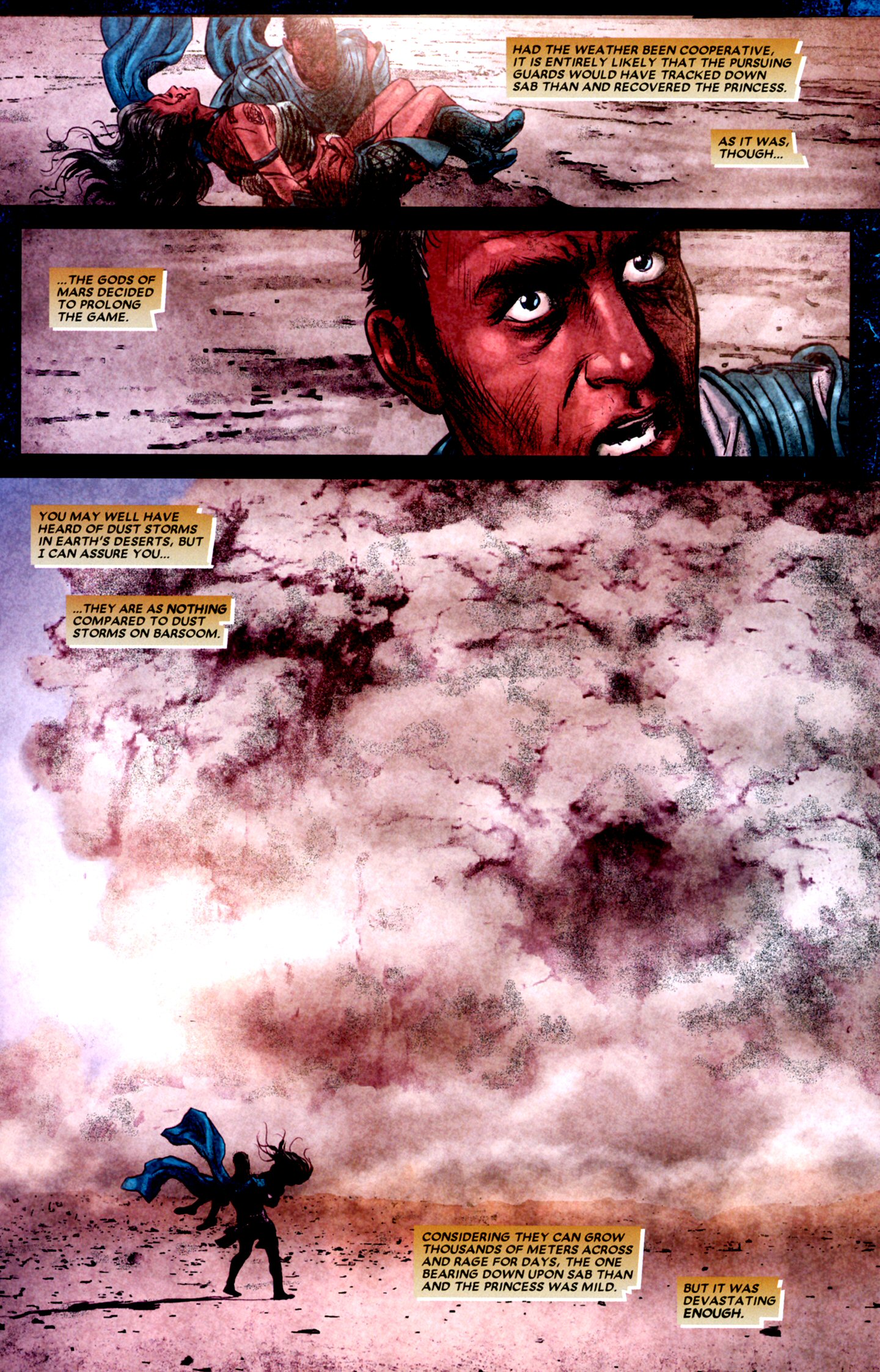 Read online John Carter: The World of Mars comic -  Issue # _TPB - 35