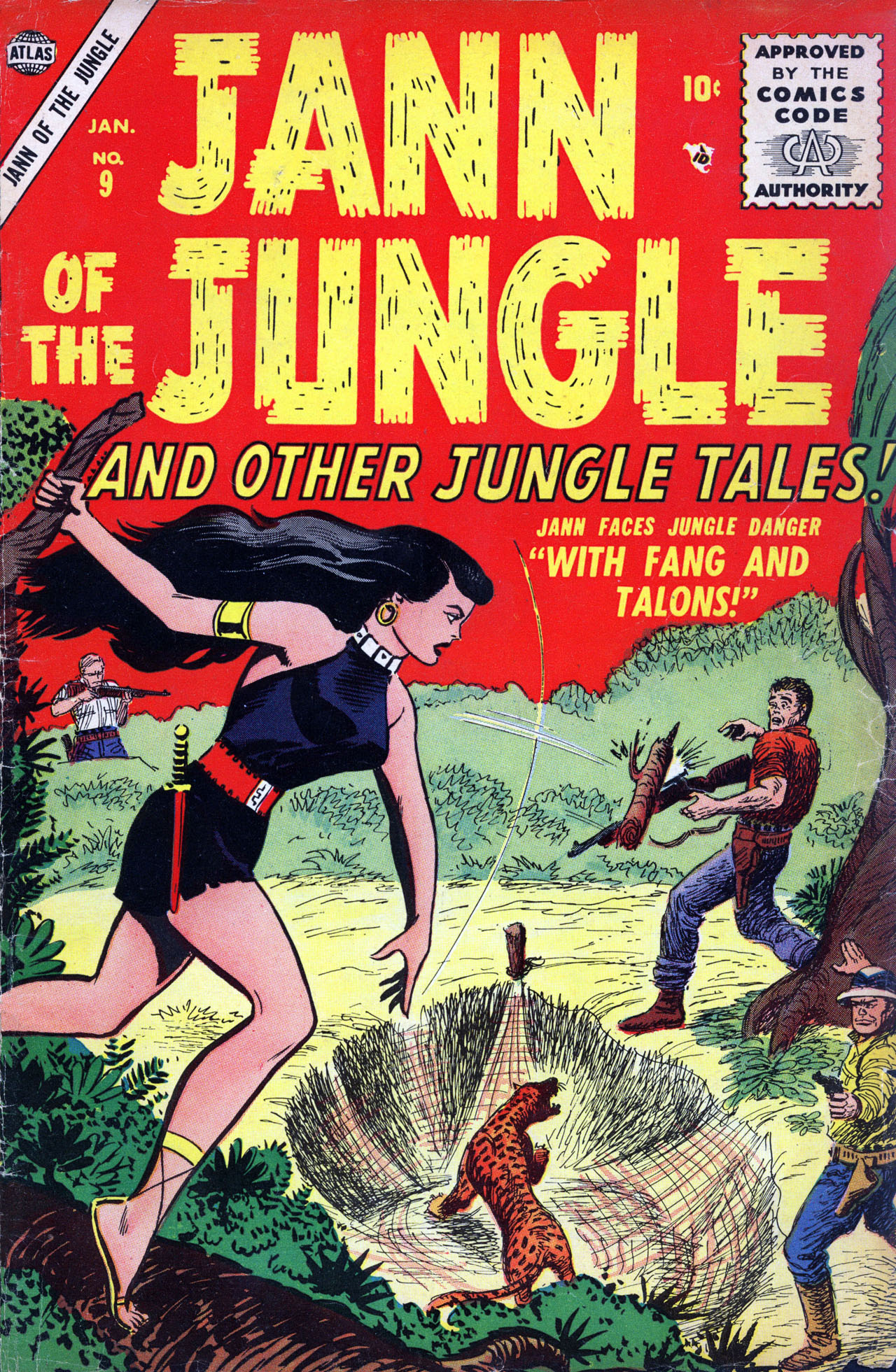 Read online Jann of the Jungle comic -  Issue #9 - 1