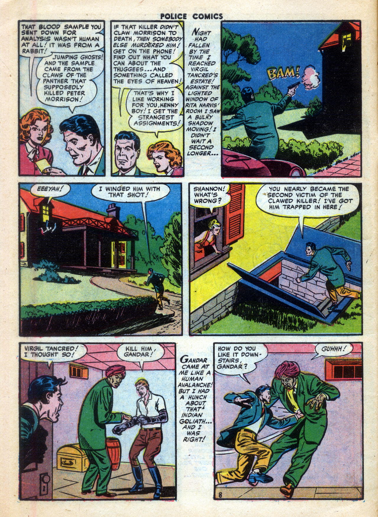 Read online Police Comics comic -  Issue #121 - 10