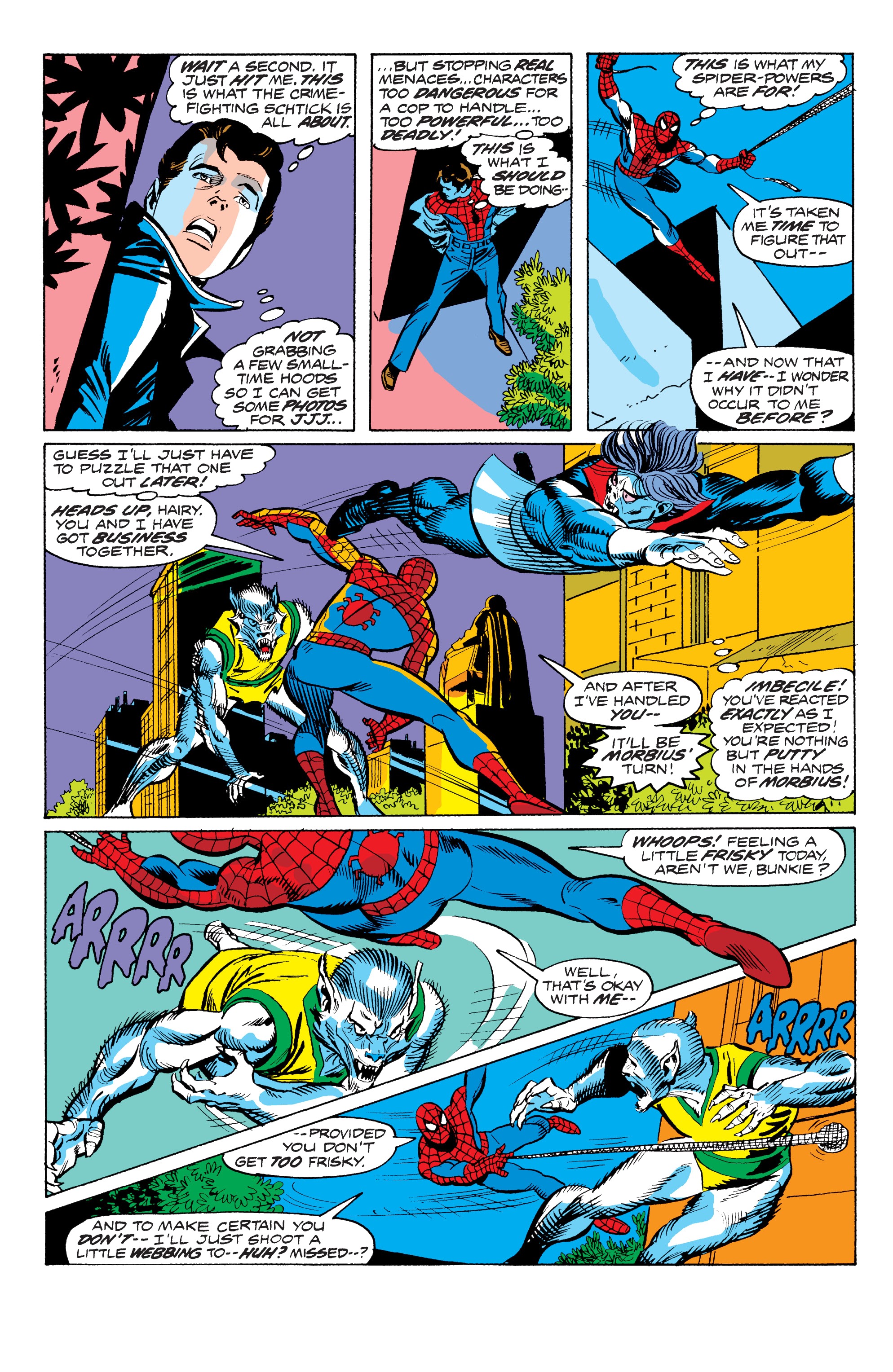 Read online Morbius Epic Collection comic -  Issue # The Living Vampire (Part 2) - 38