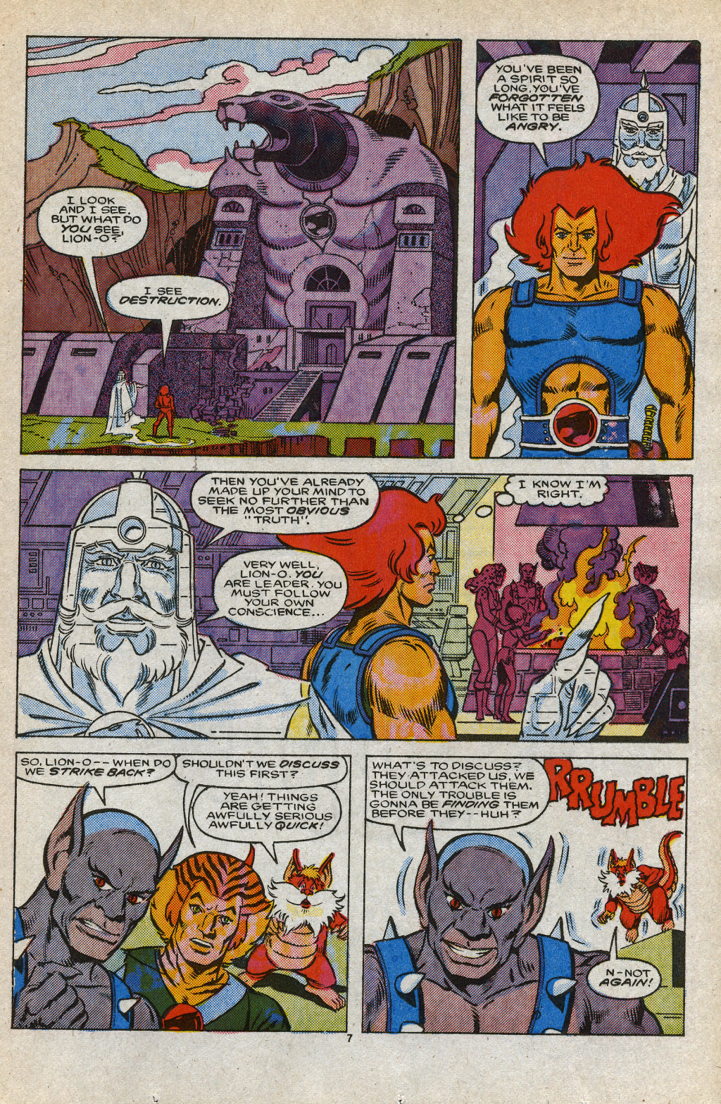 Read online ThunderCats (1985) comic -  Issue #11 - 11