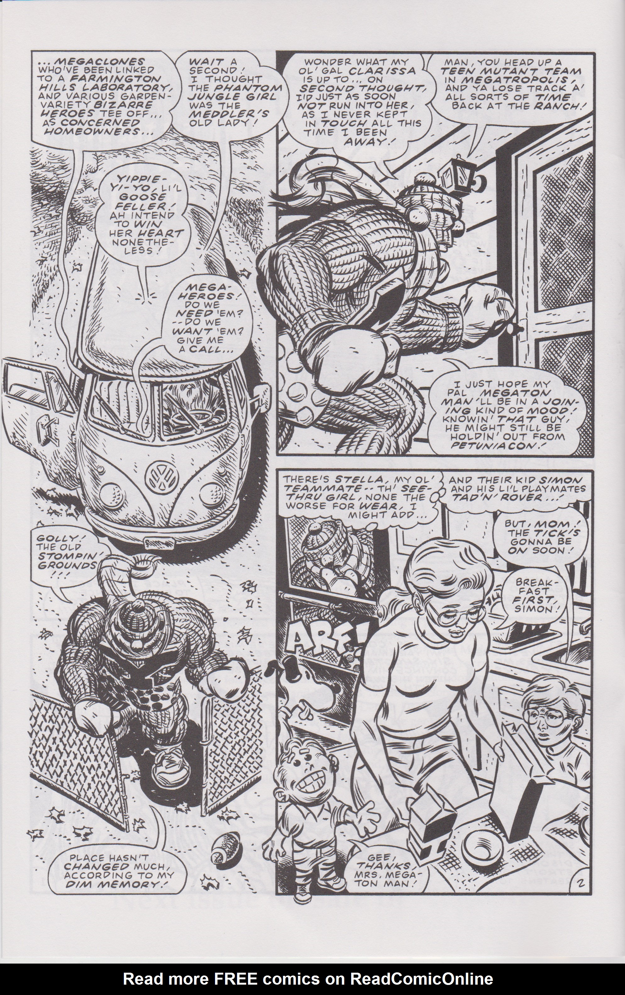 Read online Don Simpson's Bizarre Heroes comic -  Issue #11 - 4