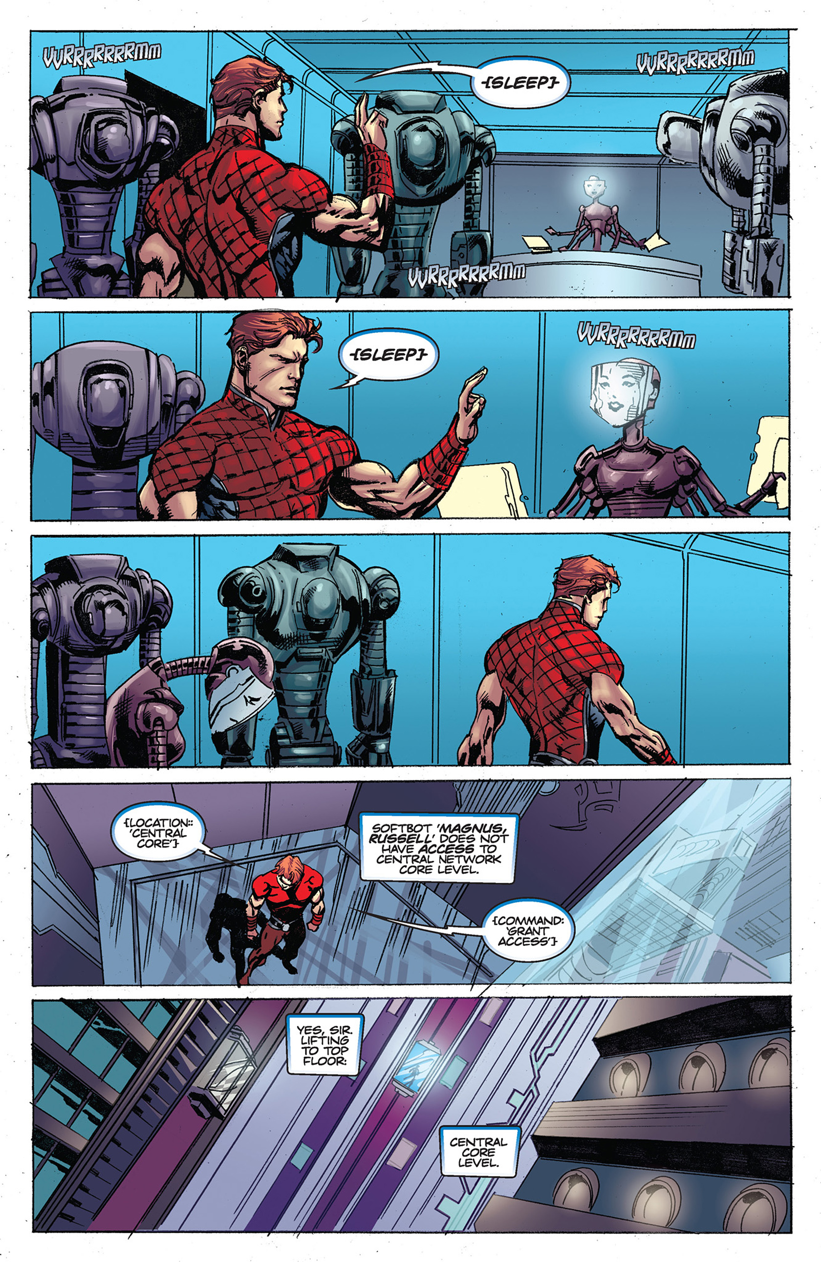 Read online Magnus Robot Fighter (2014) comic -  Issue #9 - 16