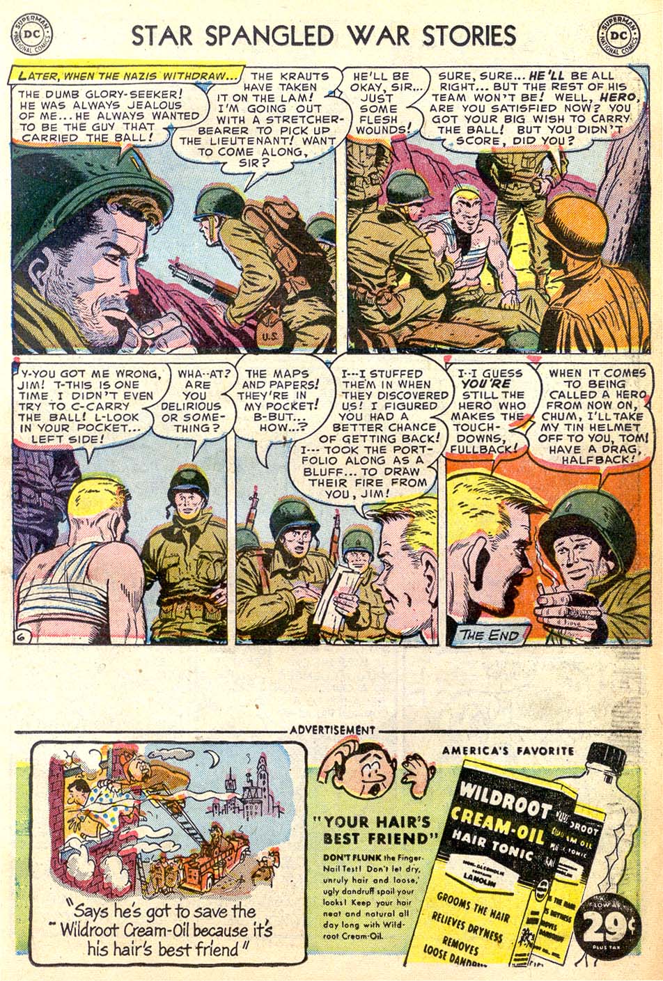 Read online Star Spangled War Stories (1952) comic -  Issue #8 - 15