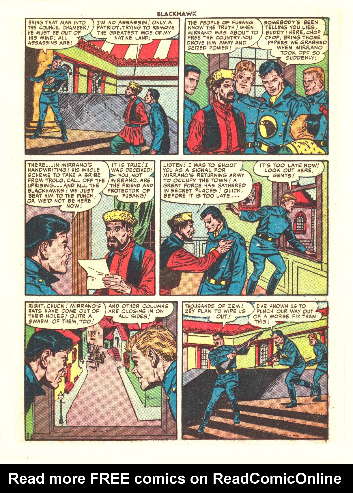 Read online Blackhawk (1957) comic -  Issue #43 - 23