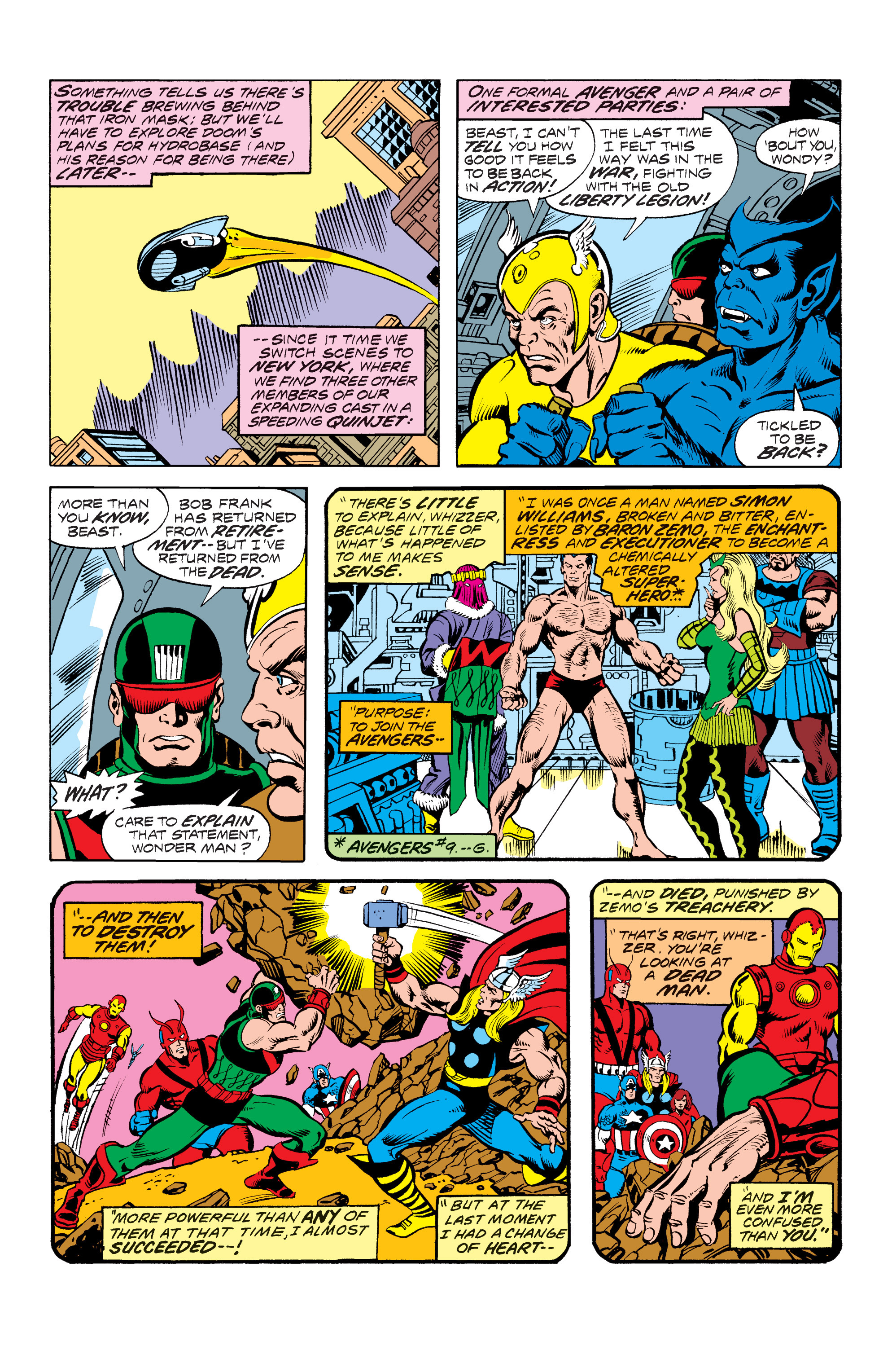 Read online Marvel Masterworks: The Avengers comic -  Issue # TPB 16 (Part 2) - 57