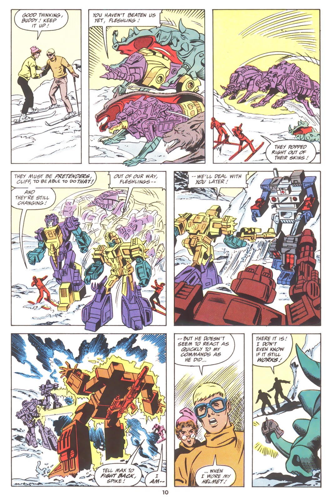 Read online The Transformers (UK) comic -  Issue #212 - 10